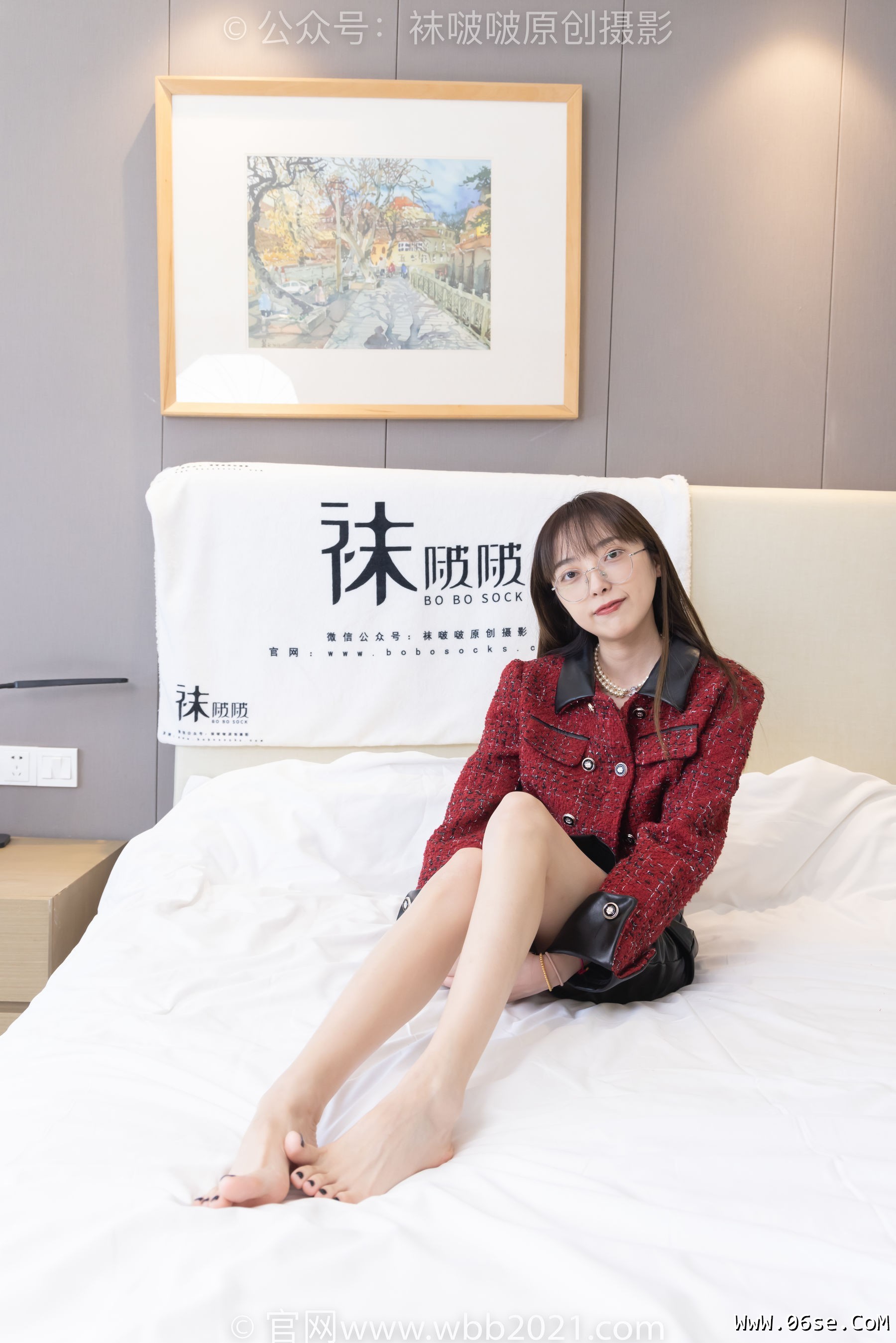 图片[121]-BoBoSocks袜啵啵 No.304 稚予 -两双高跟鞋、肉丝、裸足[160P]-六色网