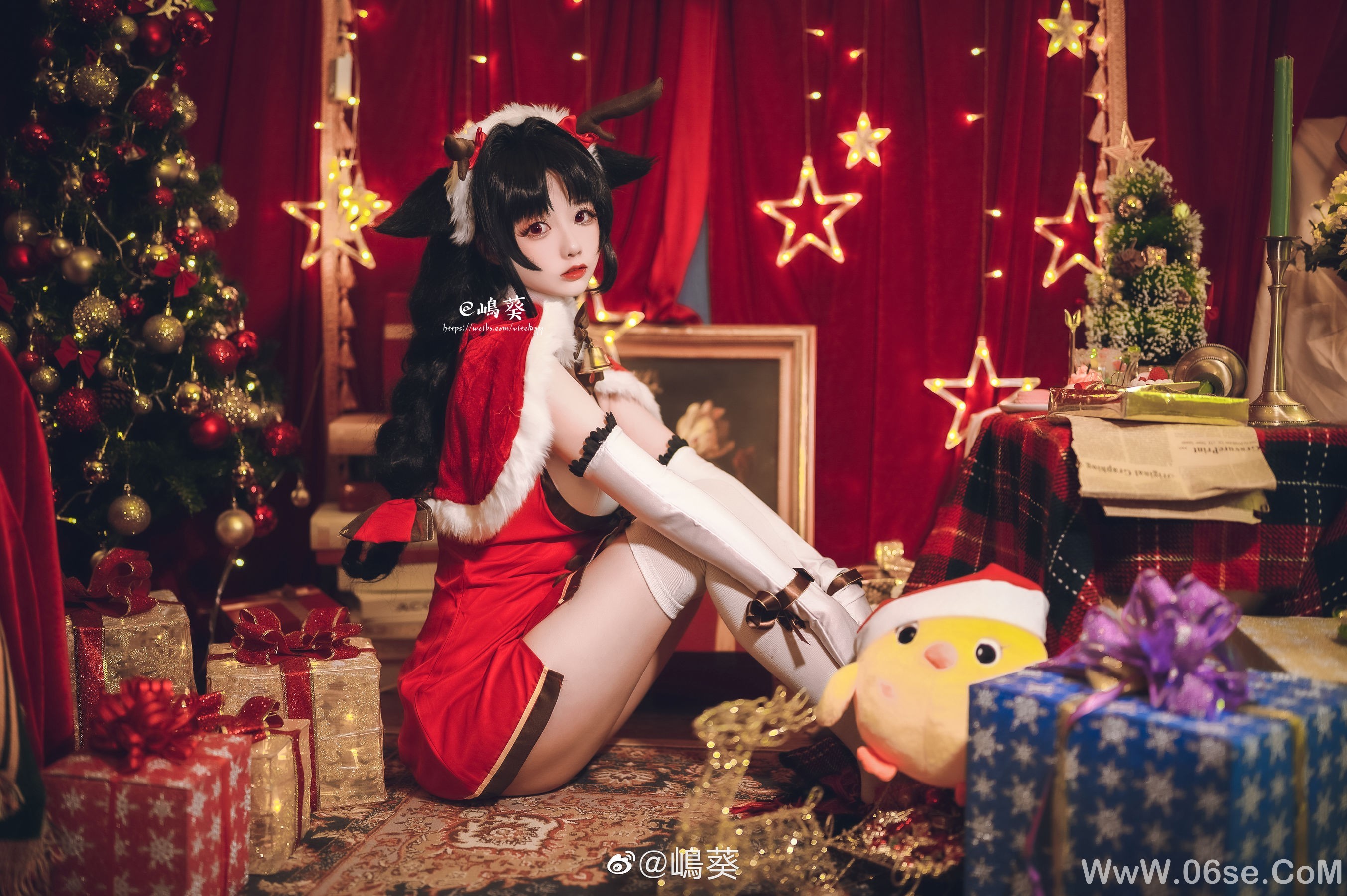 图片[9]-微博美女嶋葵 碧蓝航线 大潮 驯鹿与圣诞礼物[12P]-六色网