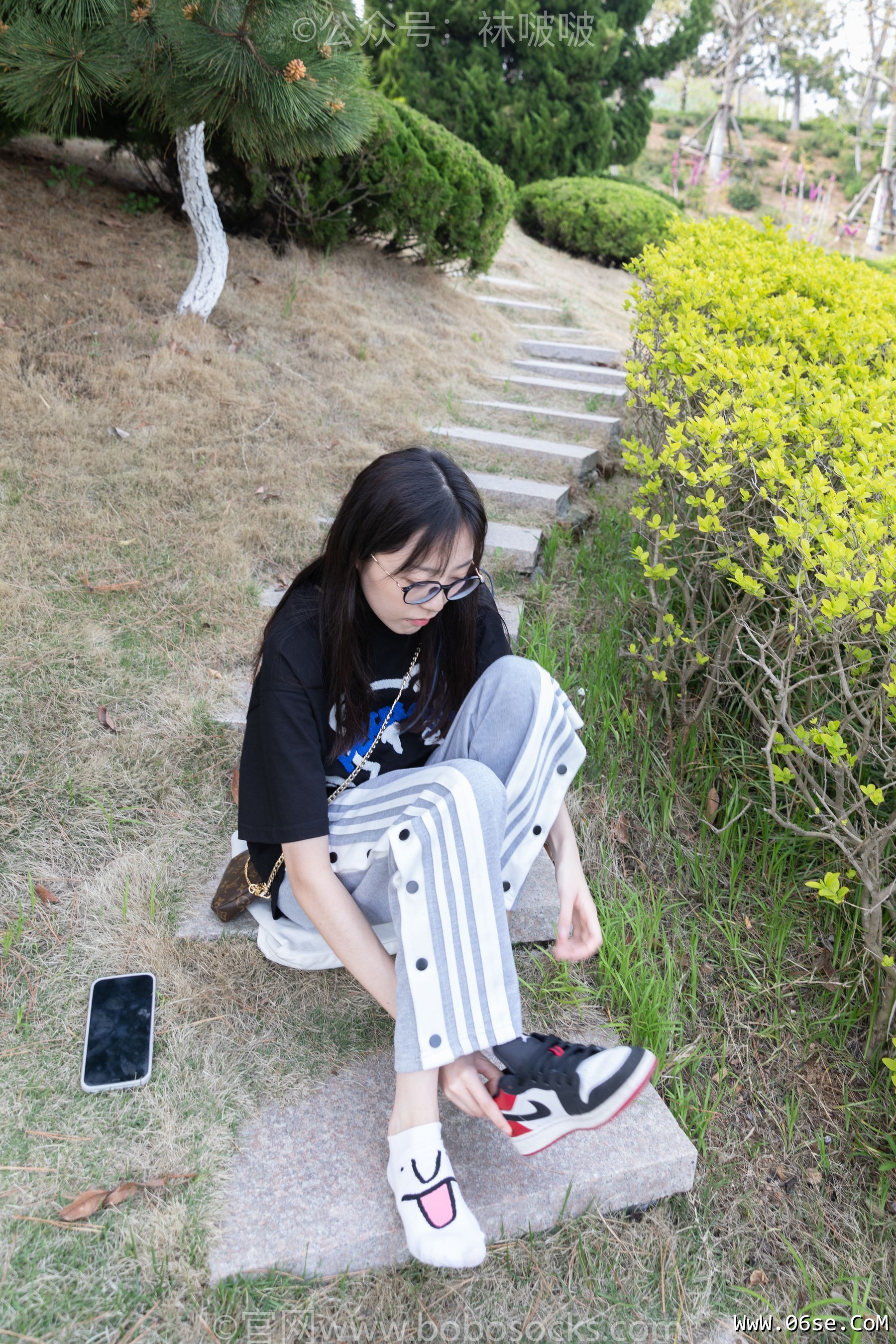 图片[45]-BoBoSocks袜啵啵 No.023 稚予-AJ、白色短棉袜、裸足[119P]-六色网