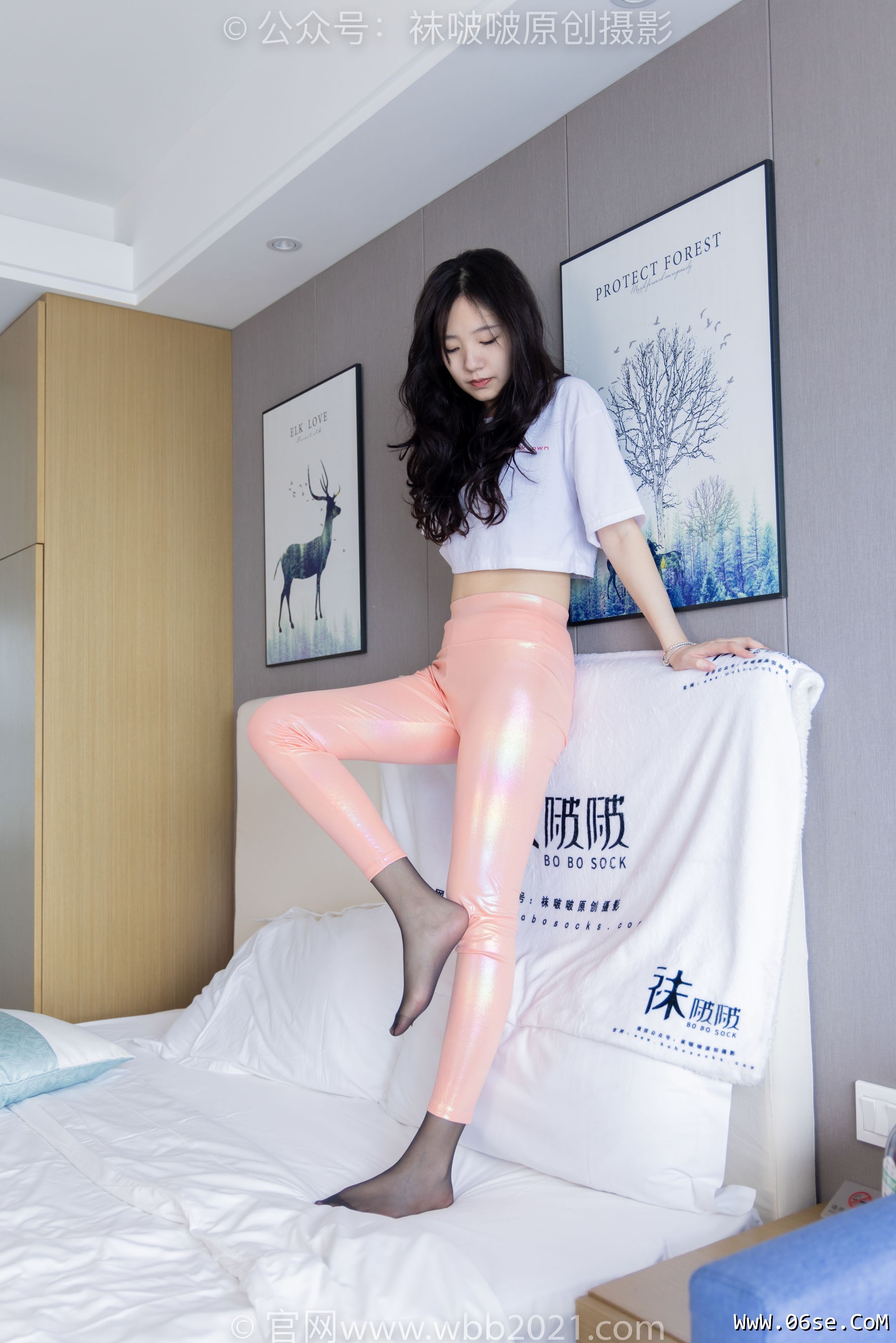 图片[22]-BoBoSocks袜啵啵 No.323 小甜豆 -高跟长靴、黑丝、瑜伽裤裤里丝[148P]-六色网