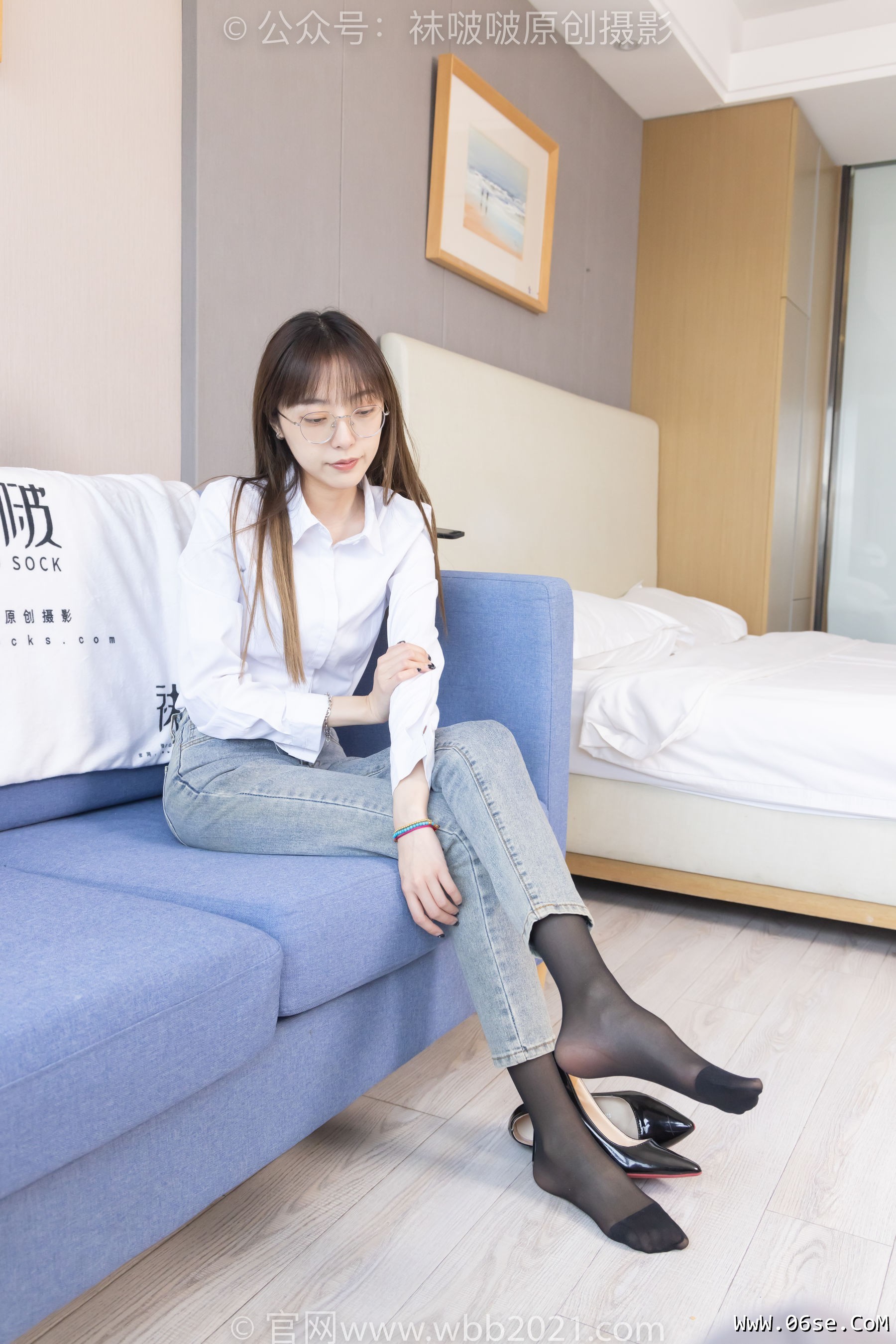 图片[133]-BoBoSocks袜啵啵 No.337 稚予 -高跟鞋、高跟凉鞋、黑丝、裤里丝、裸足[200P]-六色网