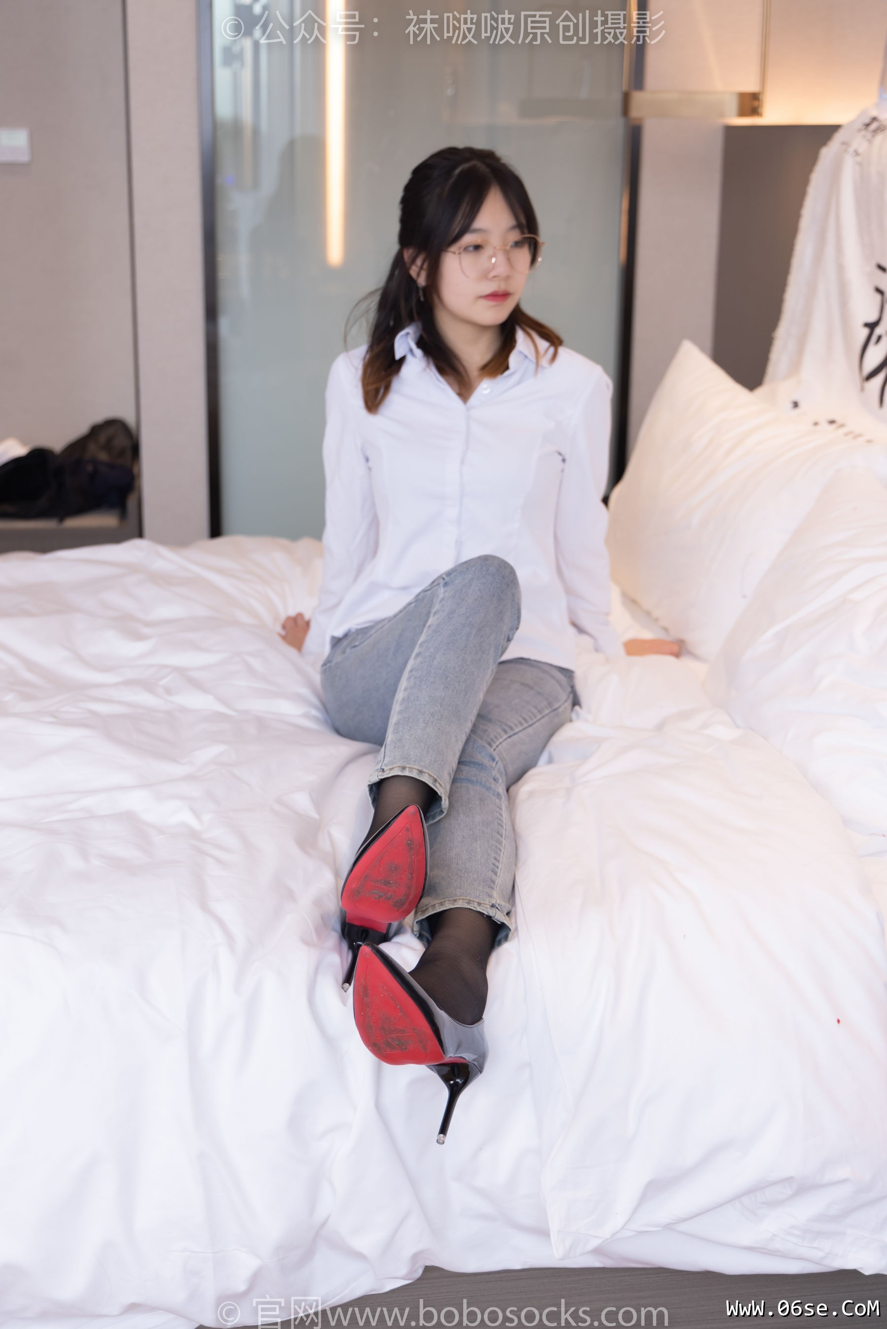 图片[62]-BoBoSocks袜啵啵 No.181 小甜豆-高跟鞋、黑丝、裤里丝[134P]-六色网