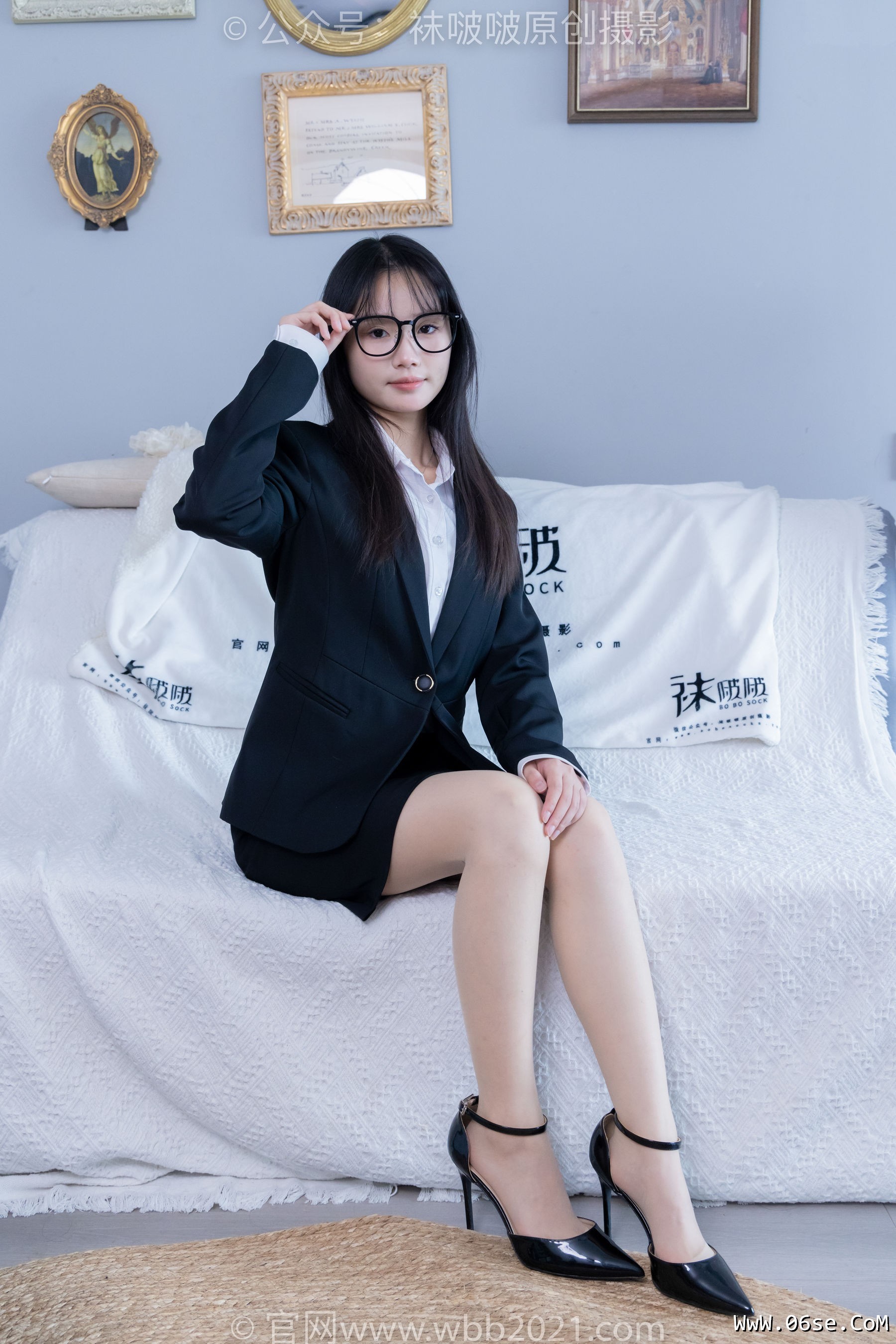 图片[67]-BoBoSocks袜啵啵 No.338 甜甜圈 -高跟鞋、肉丝、ol风[150P]-六色网