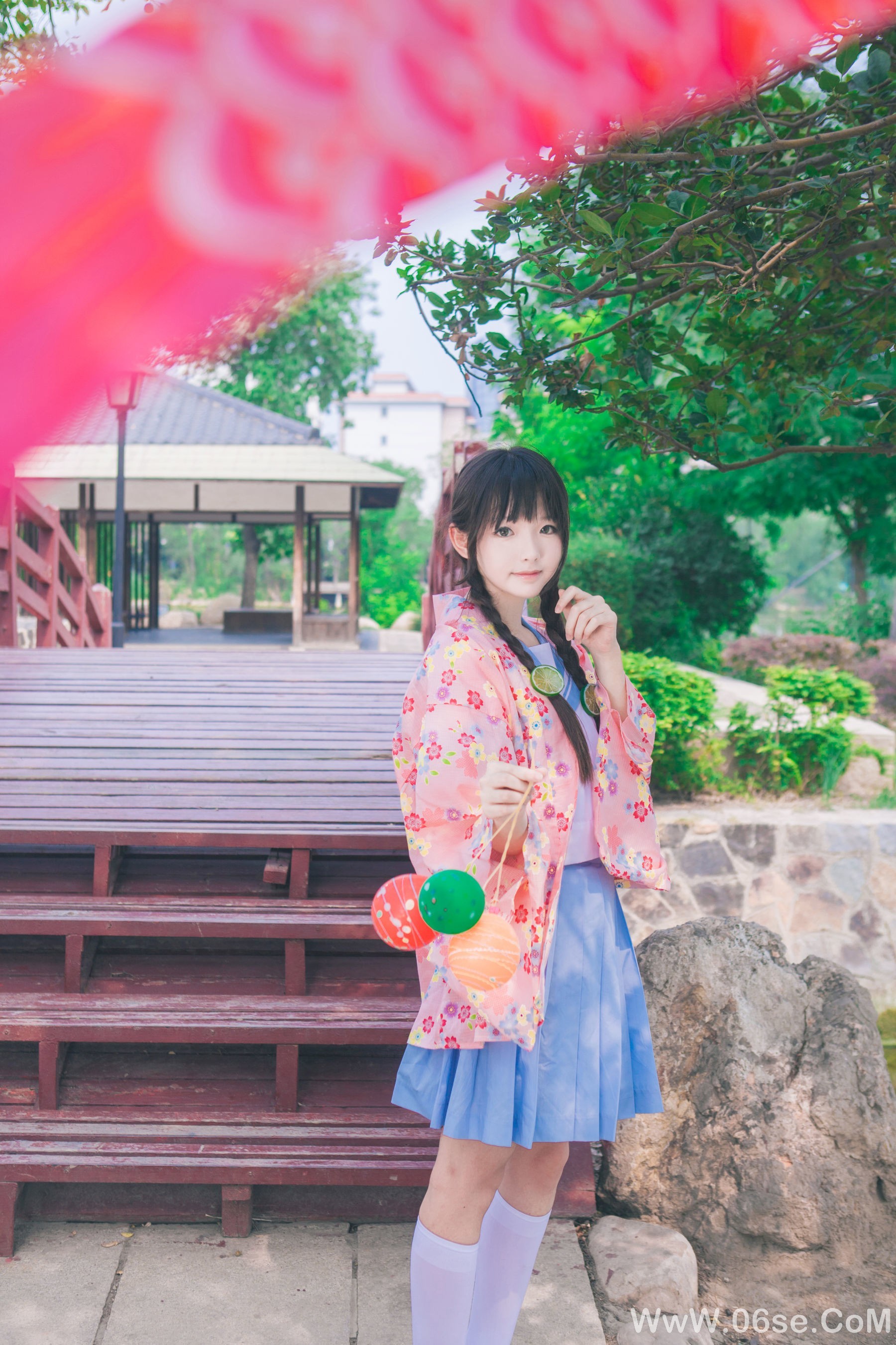 图片[8]-可爱妹妹樱群 和服[17P]-六色网