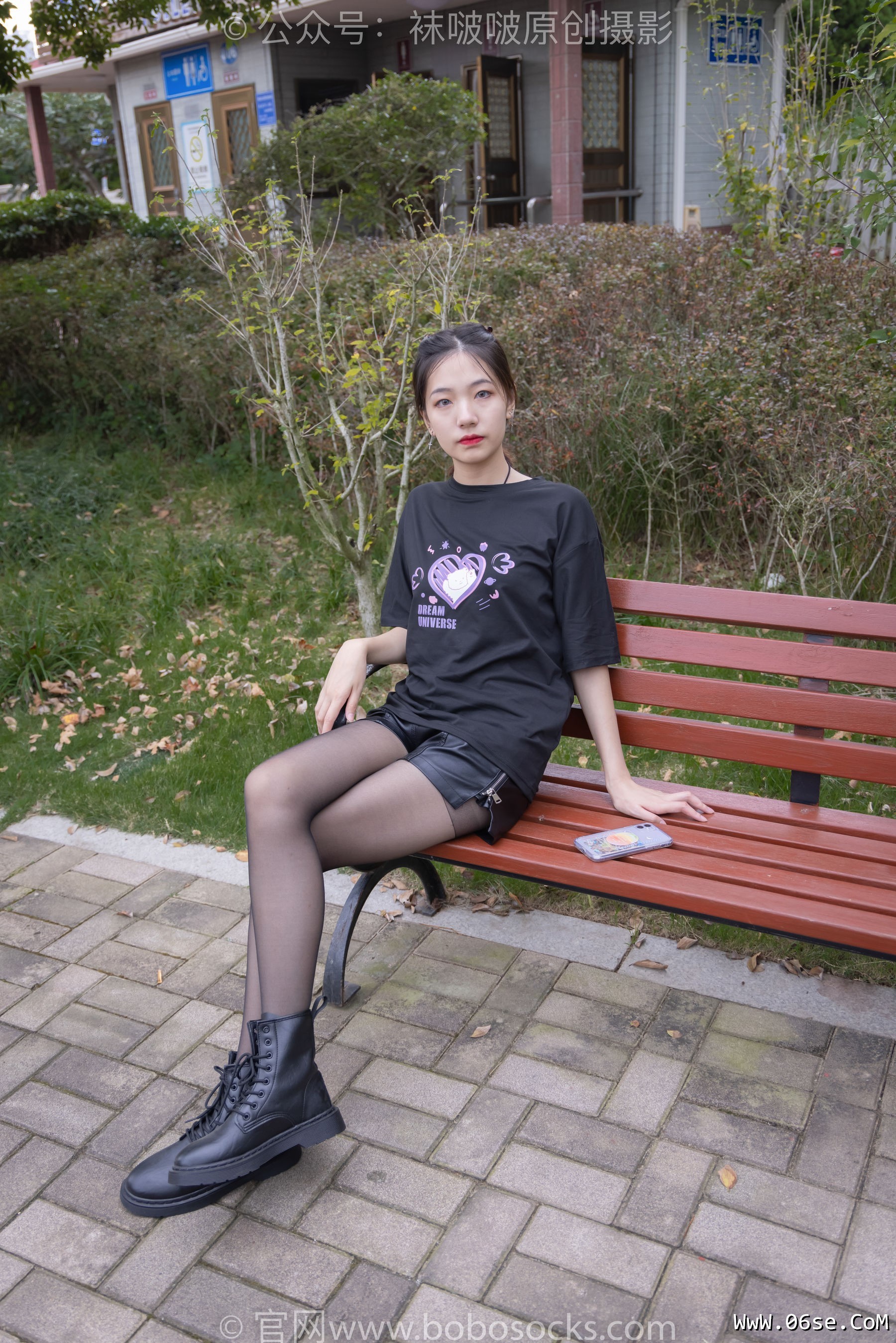 图片[40]-BoBoSocks袜啵啵 No.221 小甜豆-马丁靴、黑丝[133P]-六色网