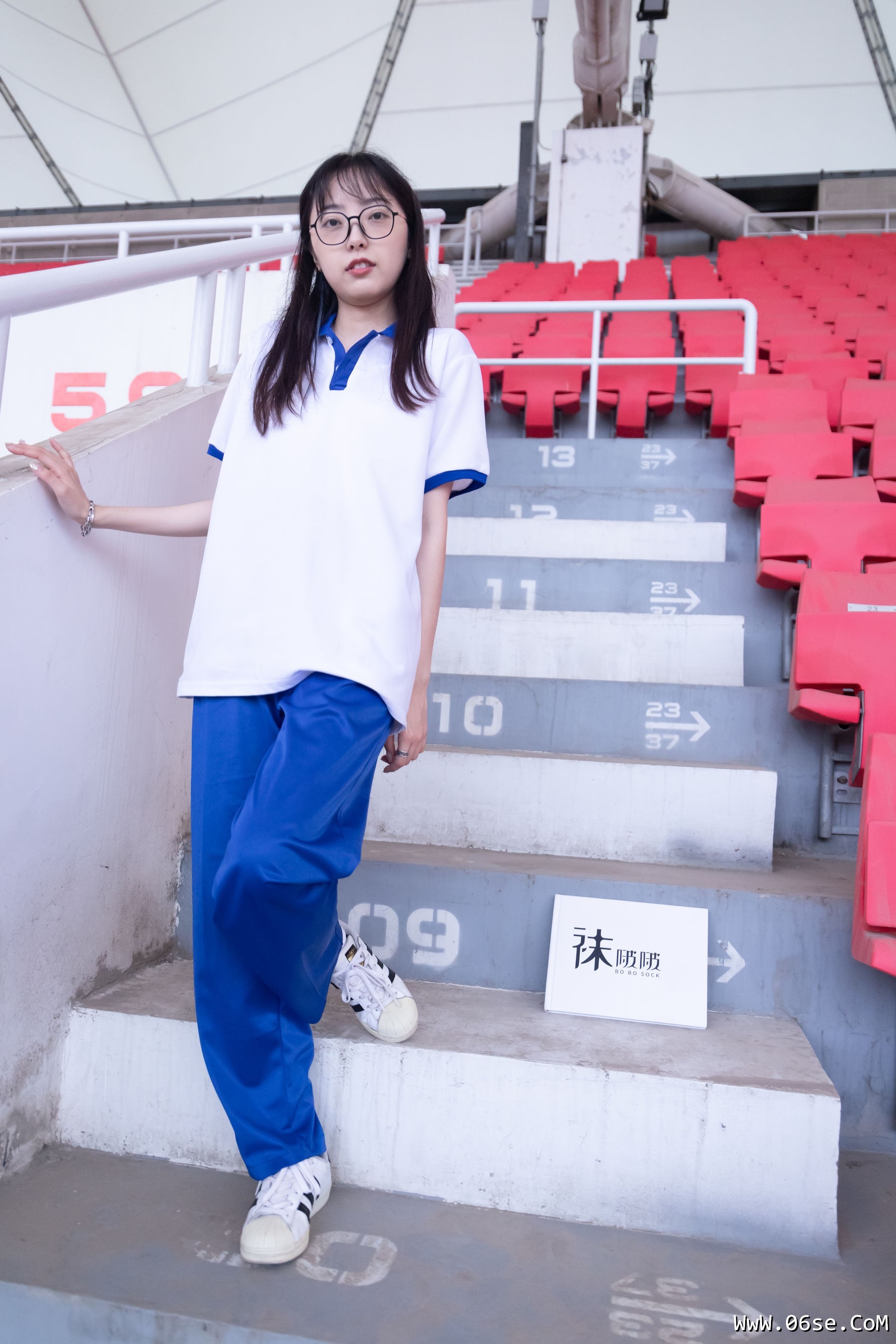 图片[6]-BoBoSocks袜啵啵 No.002 稚予-校服、贝壳头、白棉袜、裸足[139P]-六色网
