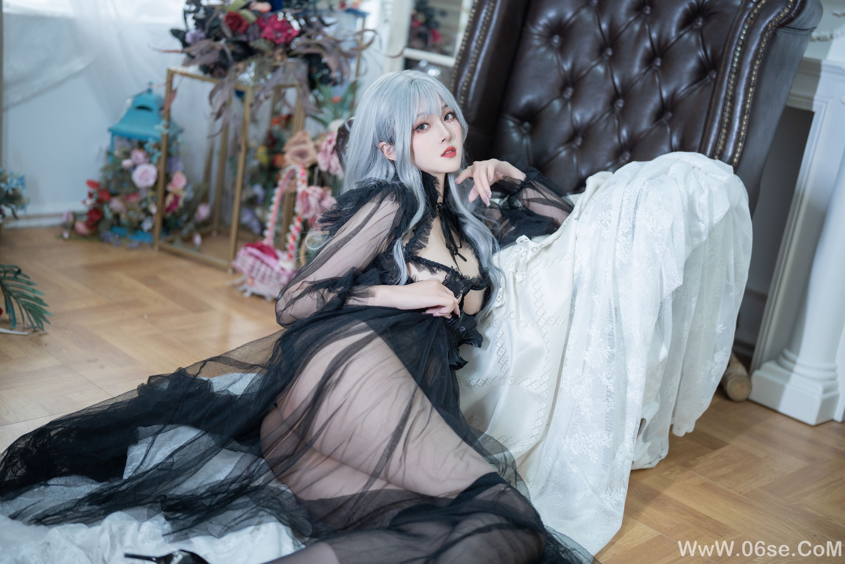 图片[47]-Natsuko夏夏子 – 黑蝴蝶[62P]-六色网