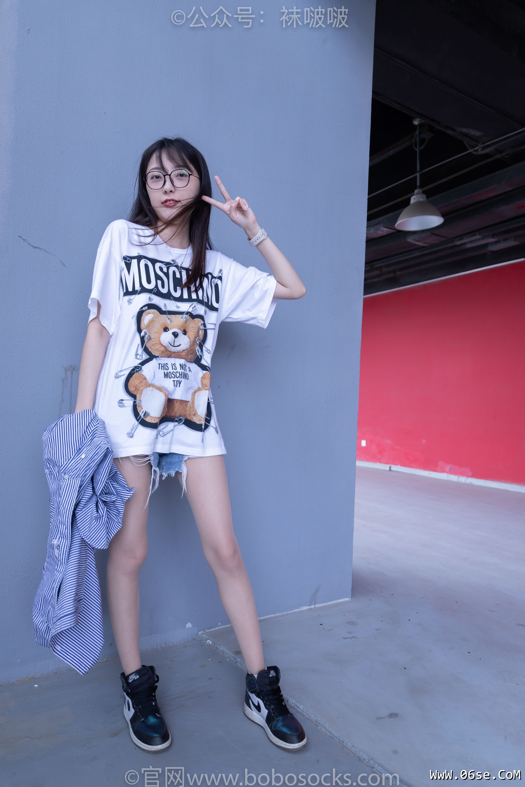图片[14]-BoBoSocks袜啵啵 No.011 稚予-AJ、白色短棉袜、肉丝[139P]-六色网