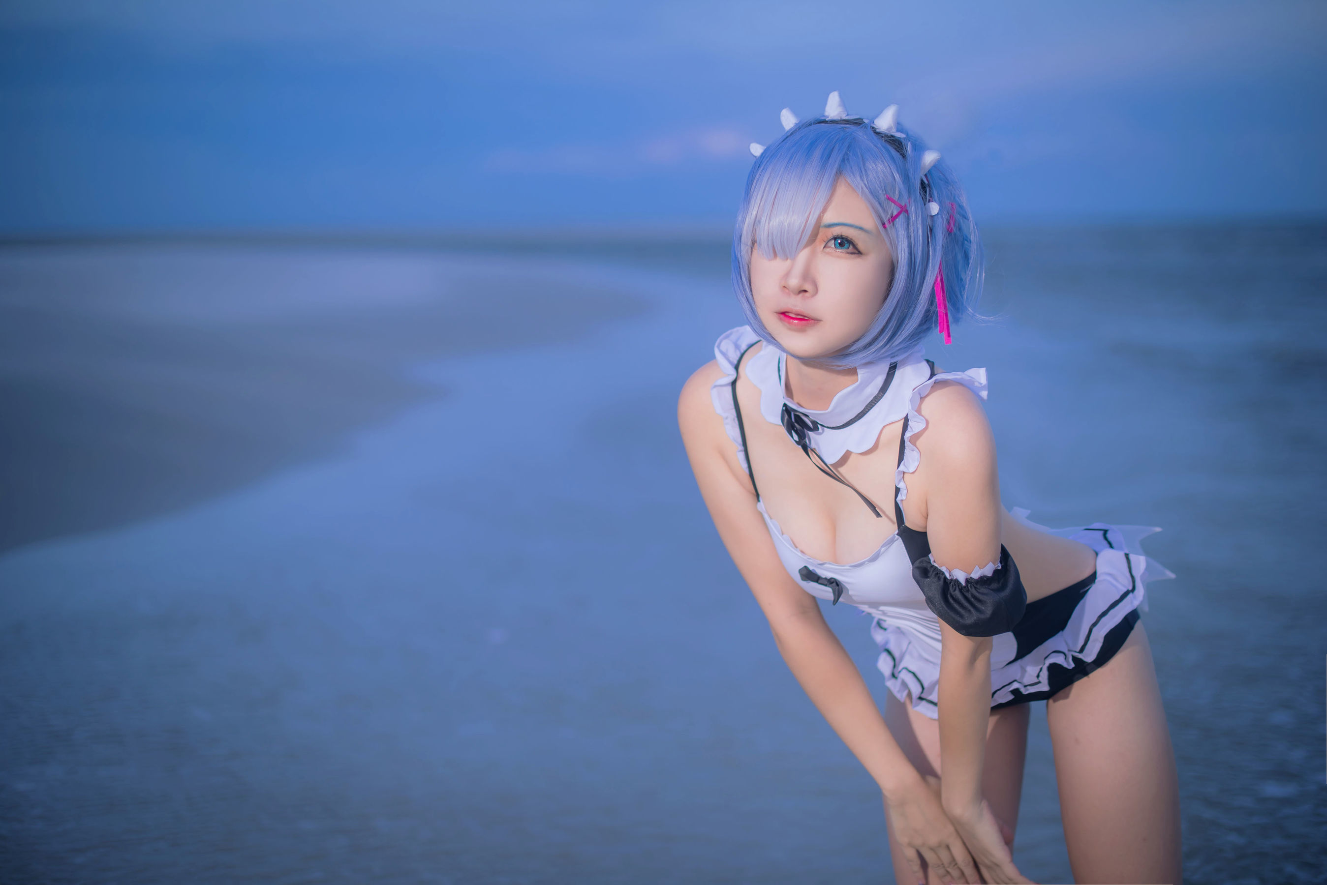 图片[20]-人气Coser二佐Nisa 蕾姆[42P]-六色网