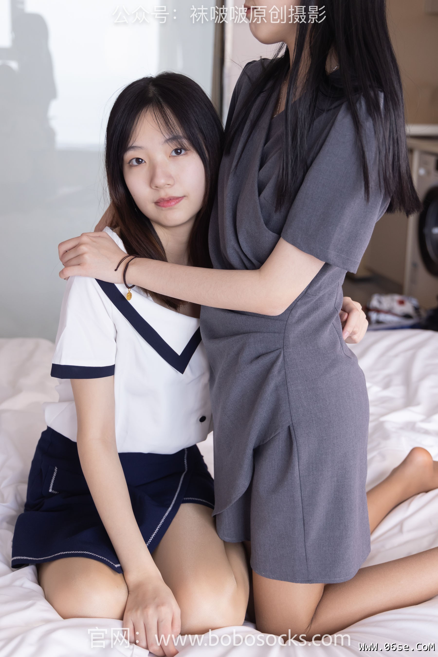 图片[19]-BoBoSocks袜啵啵 No.156 小甜豆稚予-高跟凉鞋、黑渔网袜、白渔网袜、珠光咖丝肉丝[138P]-六色网