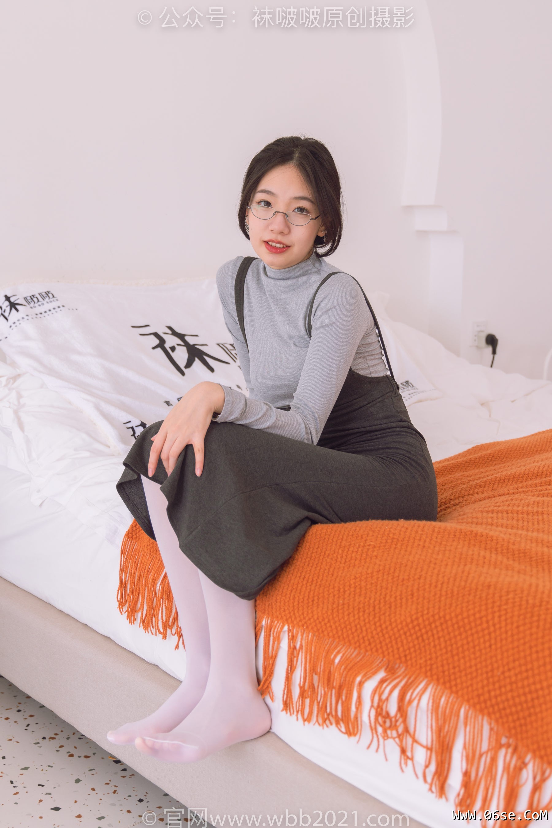 图片[37]-BoBoSocks袜啵啵 No.242 小甜豆-高跟鞋、厚白丝[140P]-六色网