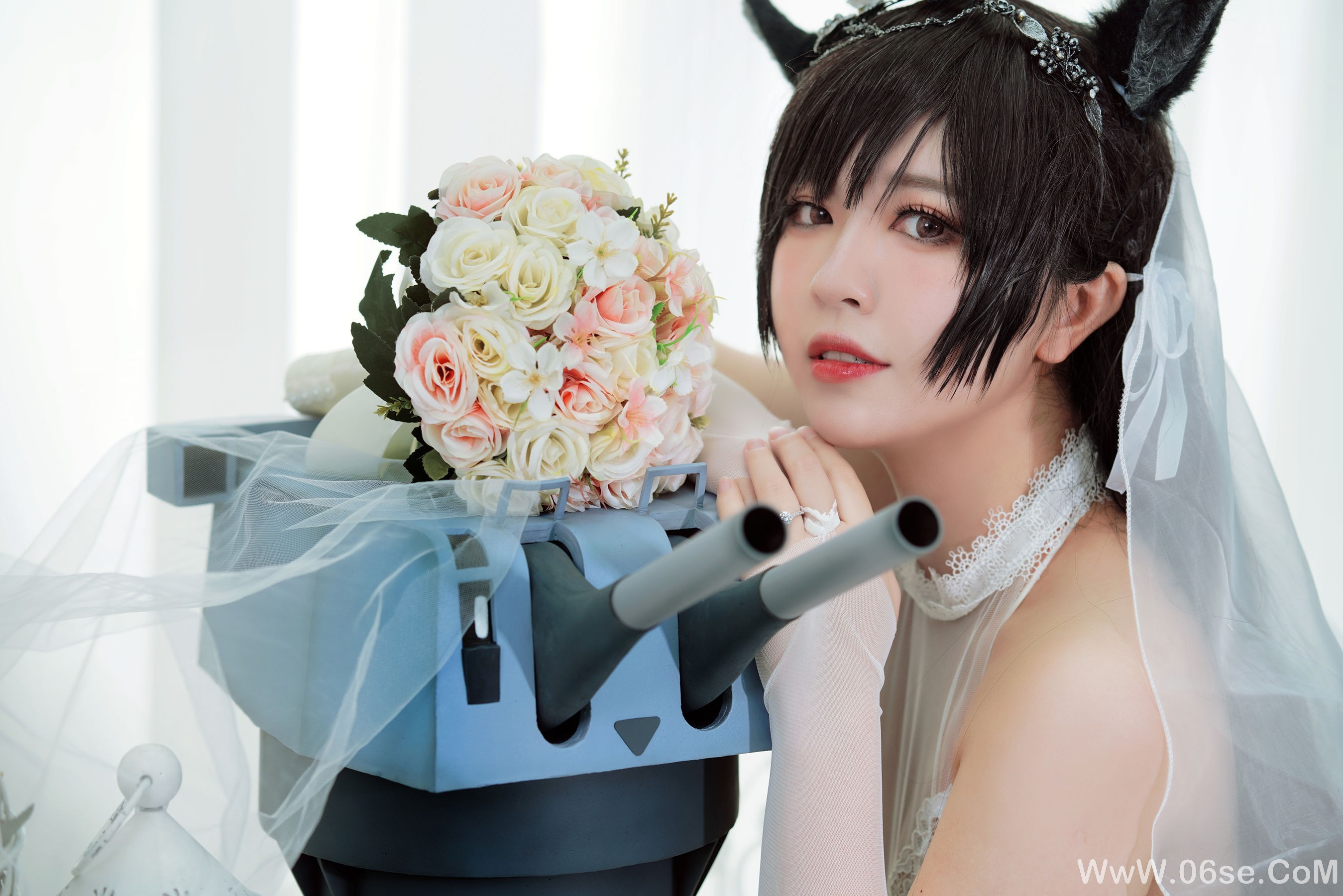 图片[24]-半半子 爱宕花嫁[30P]-六色网