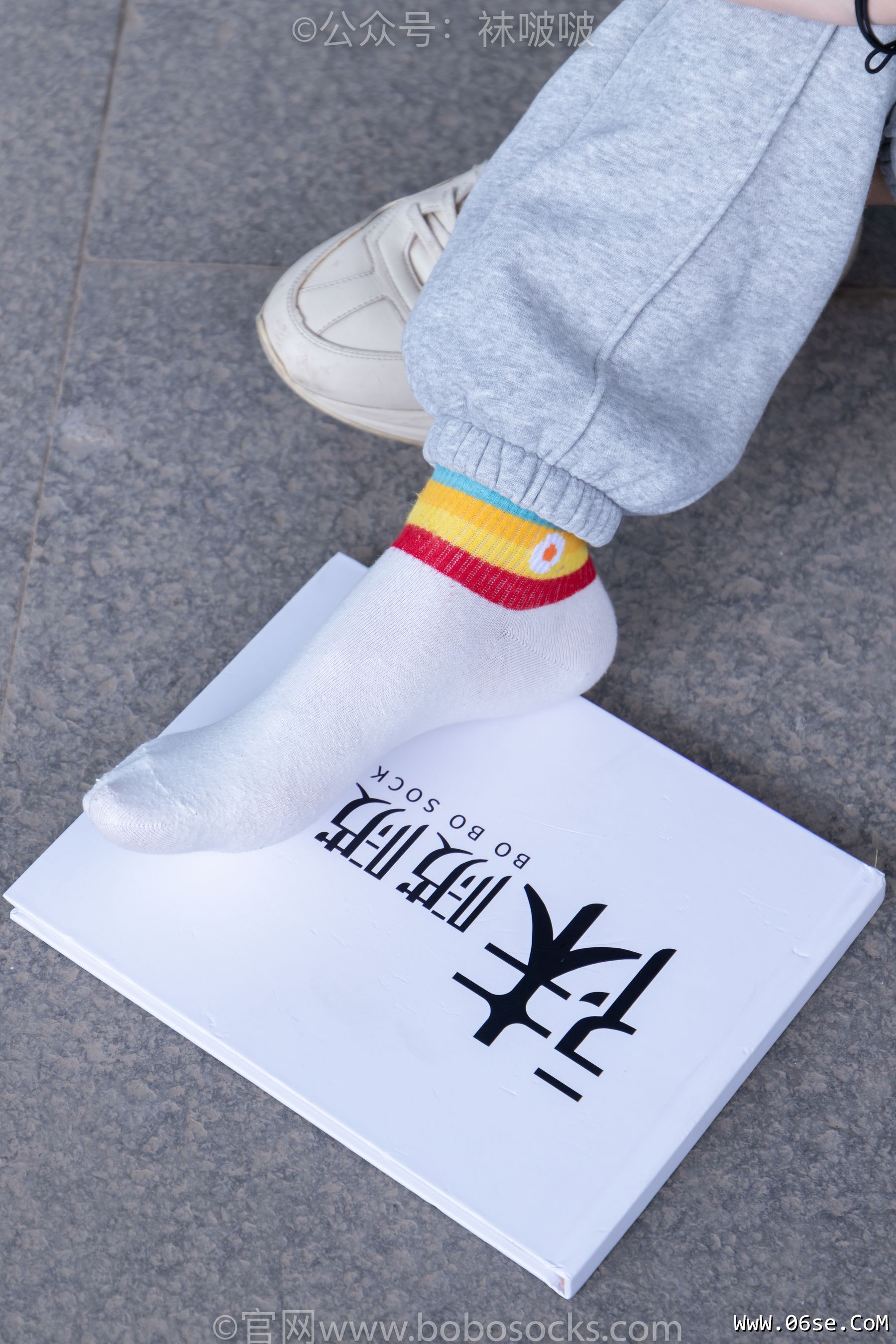 图片[56]-BoBoSocks袜啵啵 No.012 泡芙-运动鞋、白棉袜、裸足[132P]-六色网