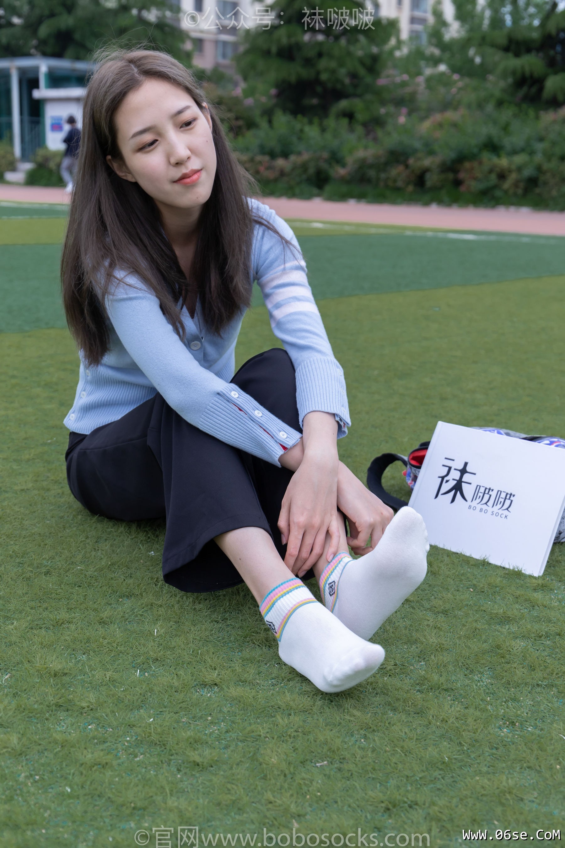 图片[47]-BoBoSocks袜啵啵 No.021 泡芙-板鞋、白棉袜、裸足[131P]-六色网