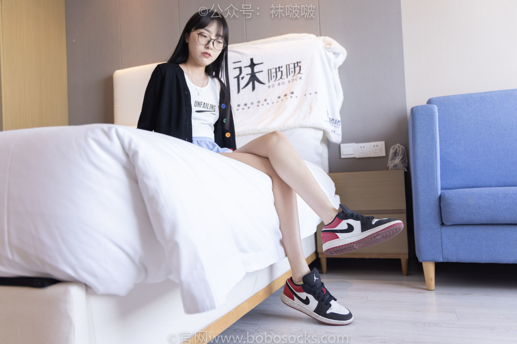 图片[98]-BoBoSocks袜啵啵 No.081 稚予- AJ、浅黄色短棉袜、浅蓝色短棉袜、裸足[145P]-六色网