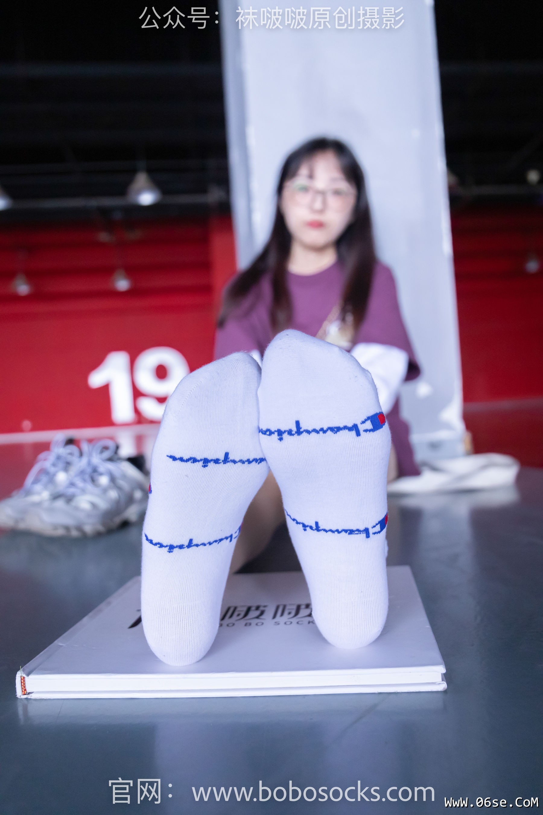 图片[76]-BoBoSocks袜啵啵 积分限定作品010 稚予-巴黎世家运动鞋、白棉袜、肉丝[144P]-六色网