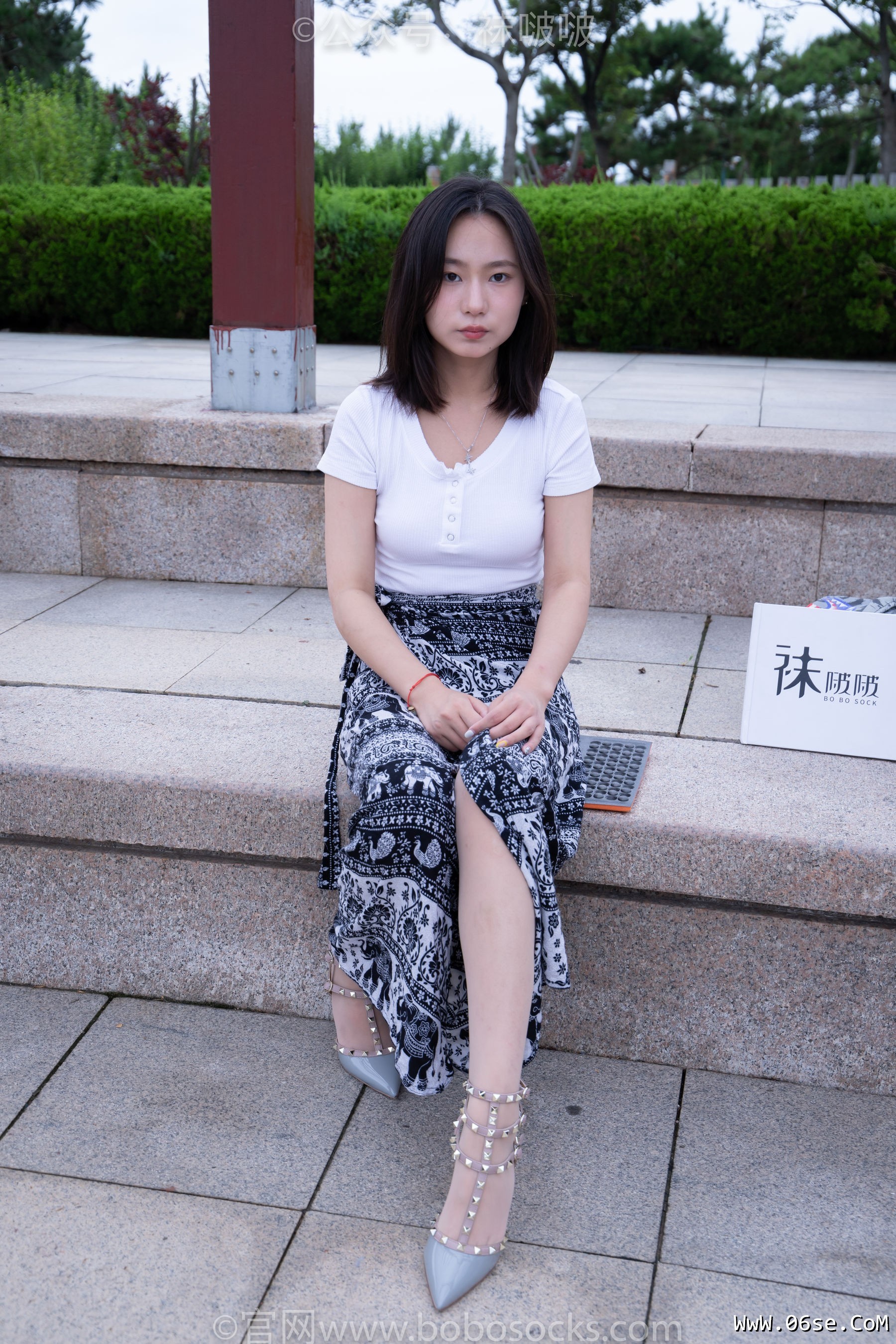 图片[17]-BoBoSocks袜啵啵 No.014 思思-华伦天奴高跟鞋、肉丝[140P]-六色网