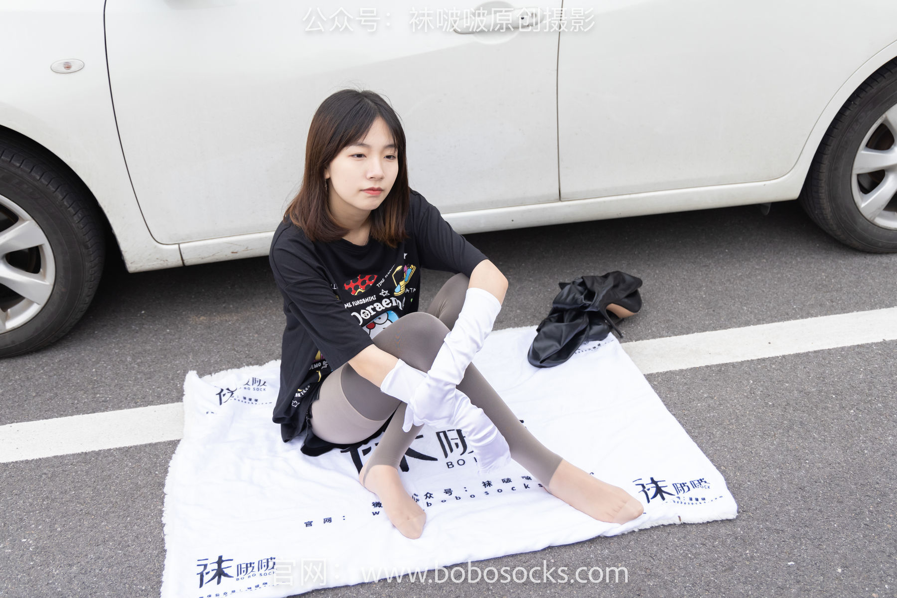 图片[127]-BoBoSocks袜啵啵 No.146 小甜豆-高跟长靴、黑色踩脚裤、肉丝[154P]-六色网