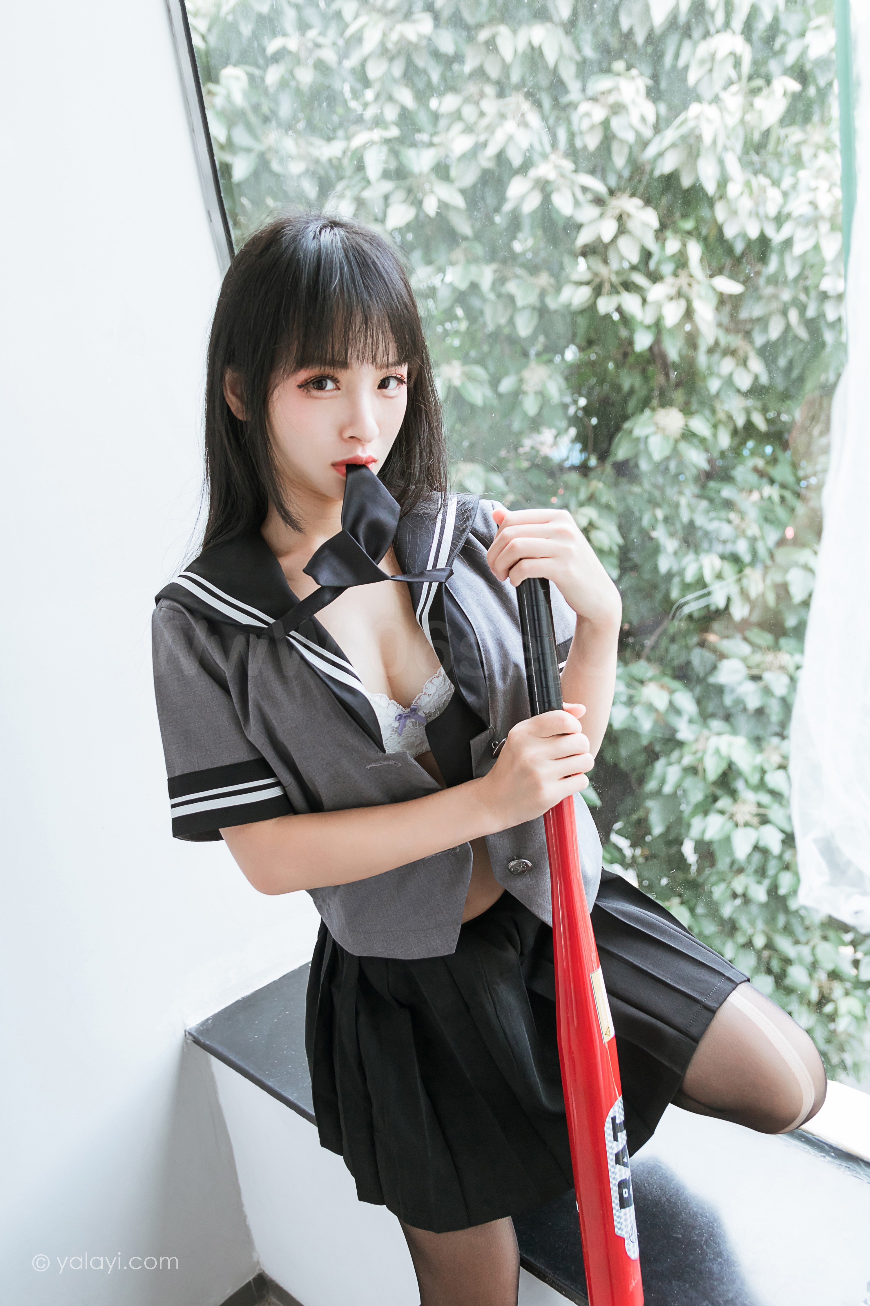 图片[18]-雅拉伊 – 艾丽《疯狂的jk学妹》[43P]-六色网