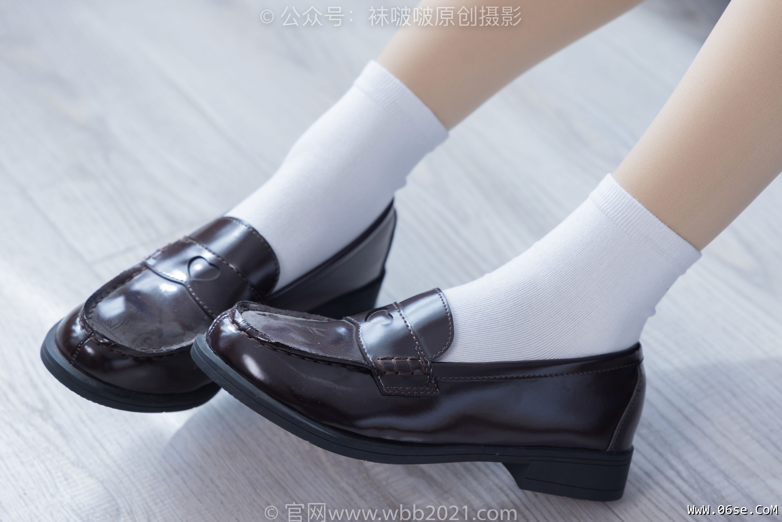 图片[122]-BoBoSocks袜啵啵 No.306 奶油 -高跟鞋、皮鞋、厚白丝大腿袜、厚肉丝、白棉袜[140P]-六色网