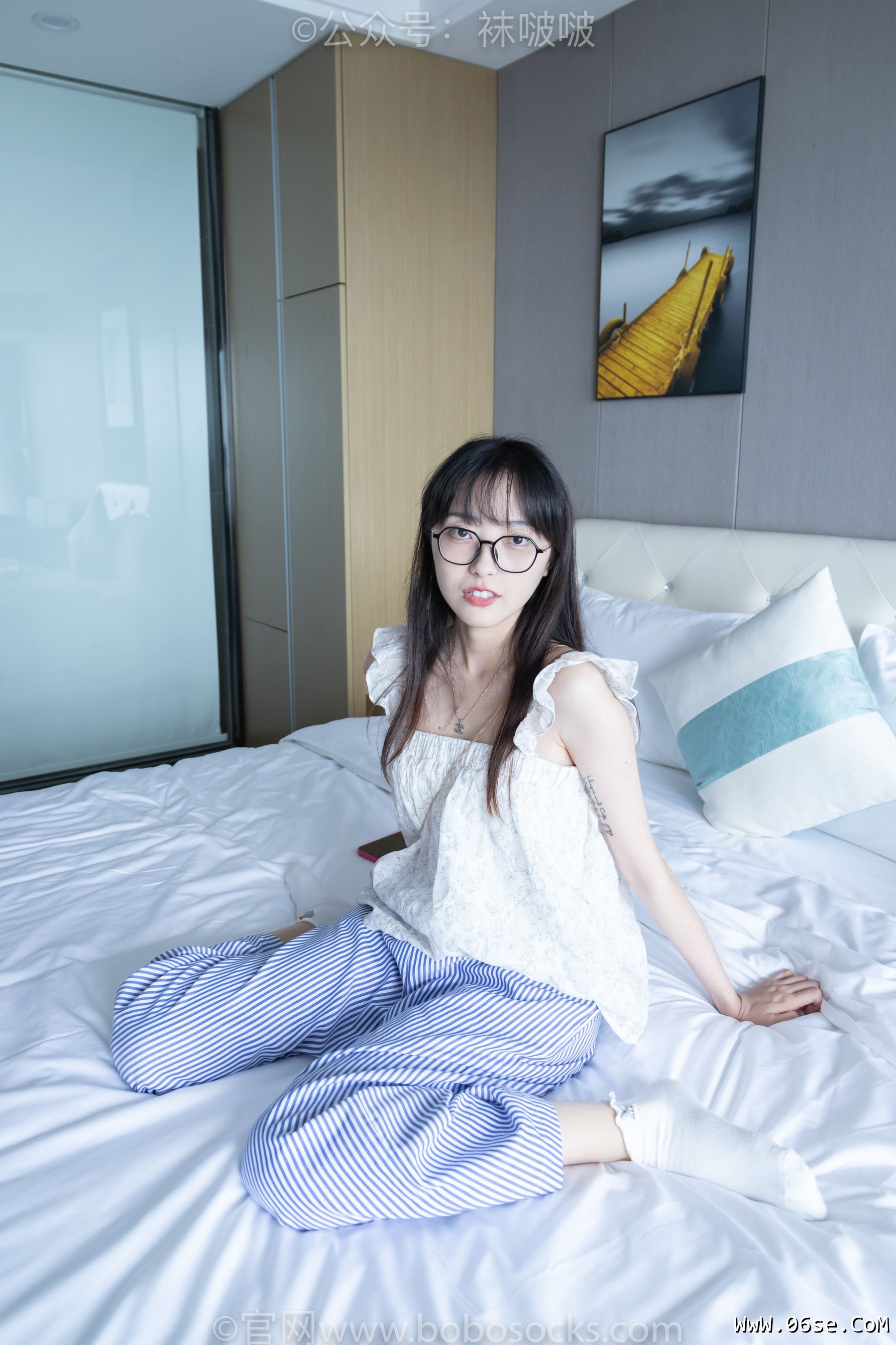 图片[82]-BoBoSocks袜啵啵 No.027 稚予- vans、白色棉袜、肉丝[136P]-六色网