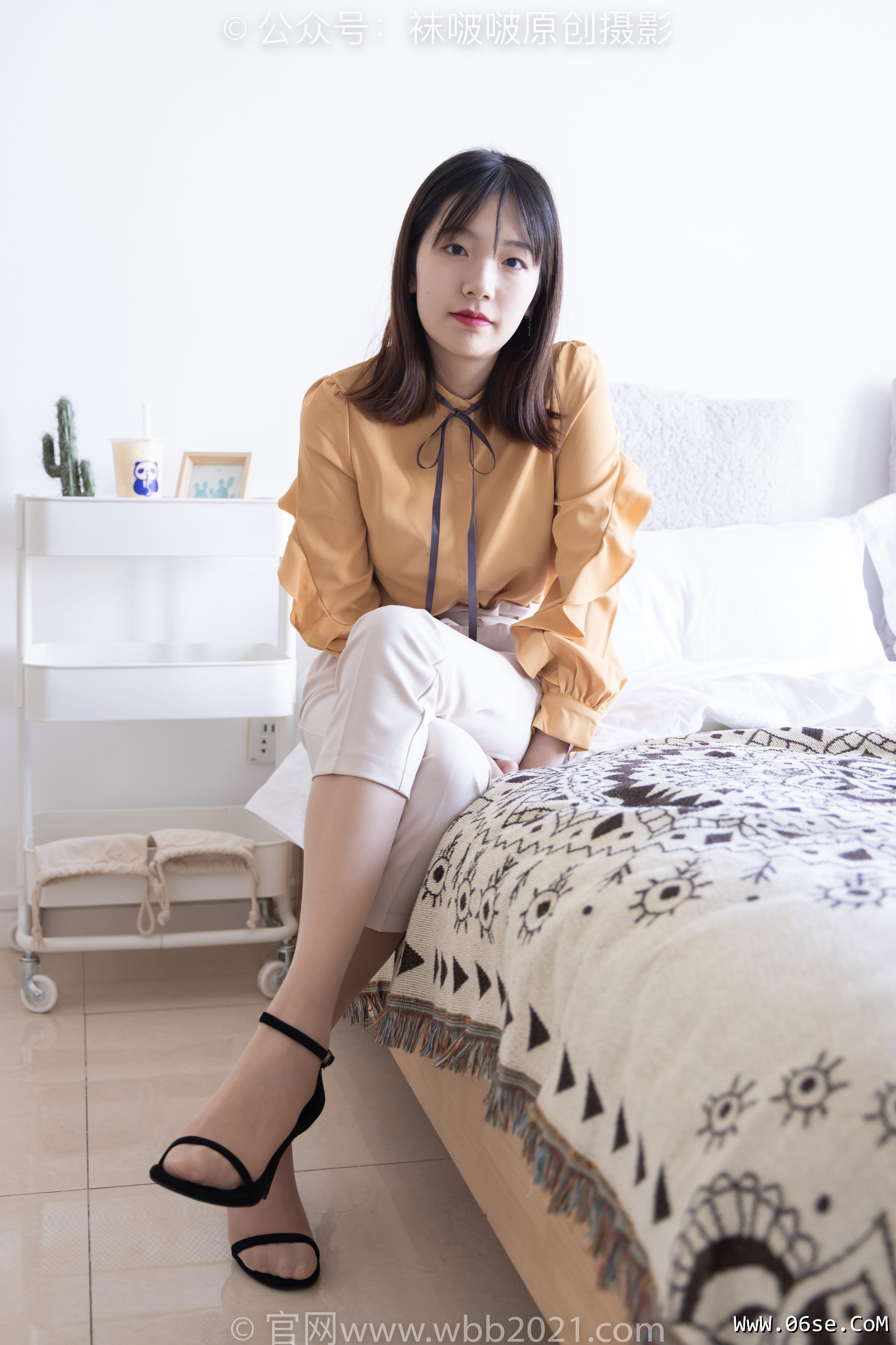 图片[14]-BoBoSocks袜啵啵 No.240 小甜豆-三双高跟鞋、肉丝、裸足[156P]-六色网