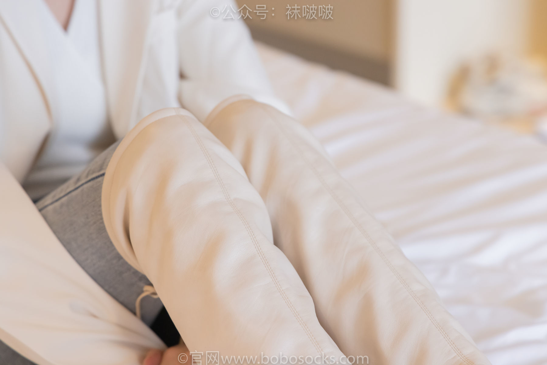 图片[75]-BoBoSocks袜啵啵 No.050 小甜豆-高跟长靴、白棉袜[175P]-六色网