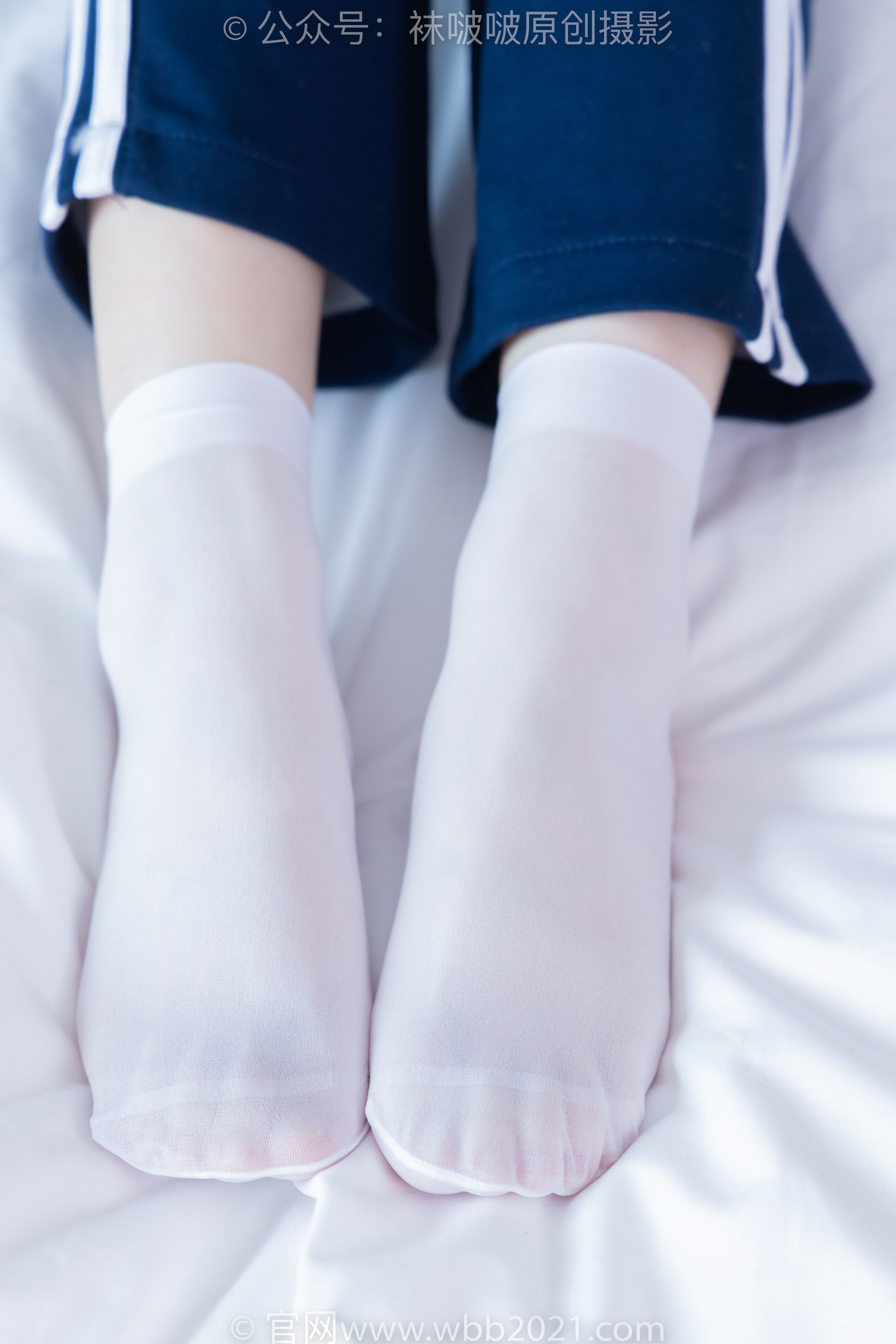 图片[133]-BoBoSocks袜啵啵 No.366 甜甜圈 -三双板鞋、白棉袜、短白丝[150P]-六色网