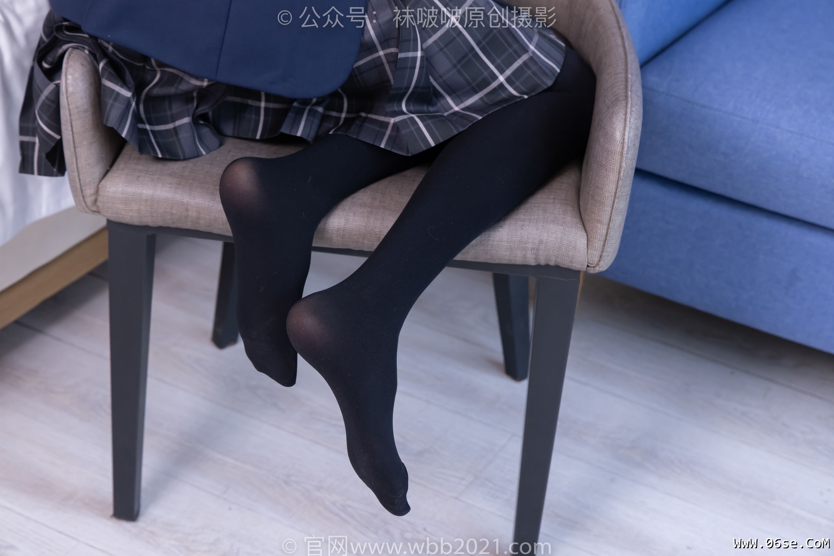图片[91]-BoBoSocks袜啵啵 No.432 稚予 -皮鞋、厚黑丝、jk制服[184P]-六色网