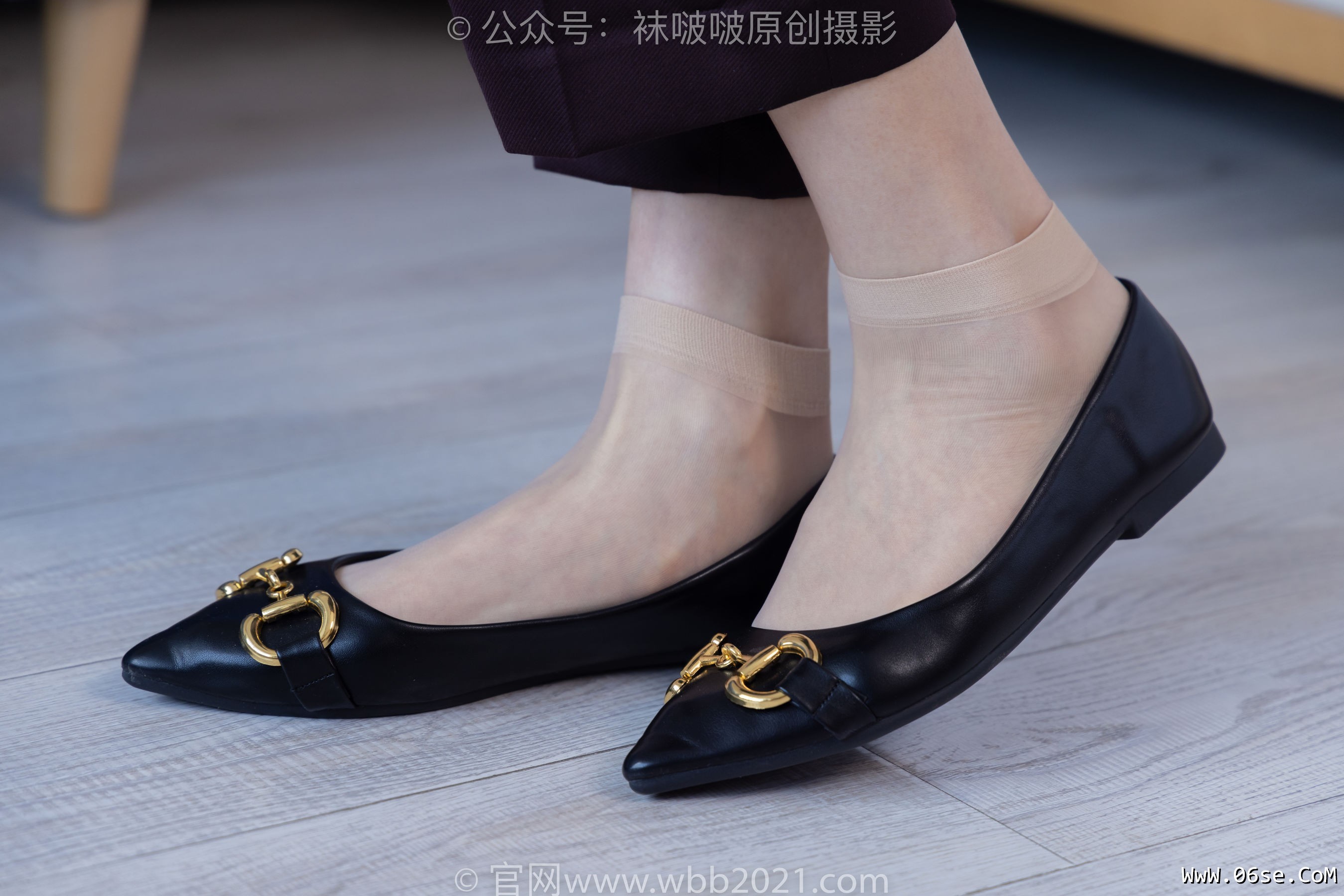 图片[114]-BoBoSocks袜啵啵 No.271 芝士 -平底鞋、短肉丝、银行制服[146P]-六色网