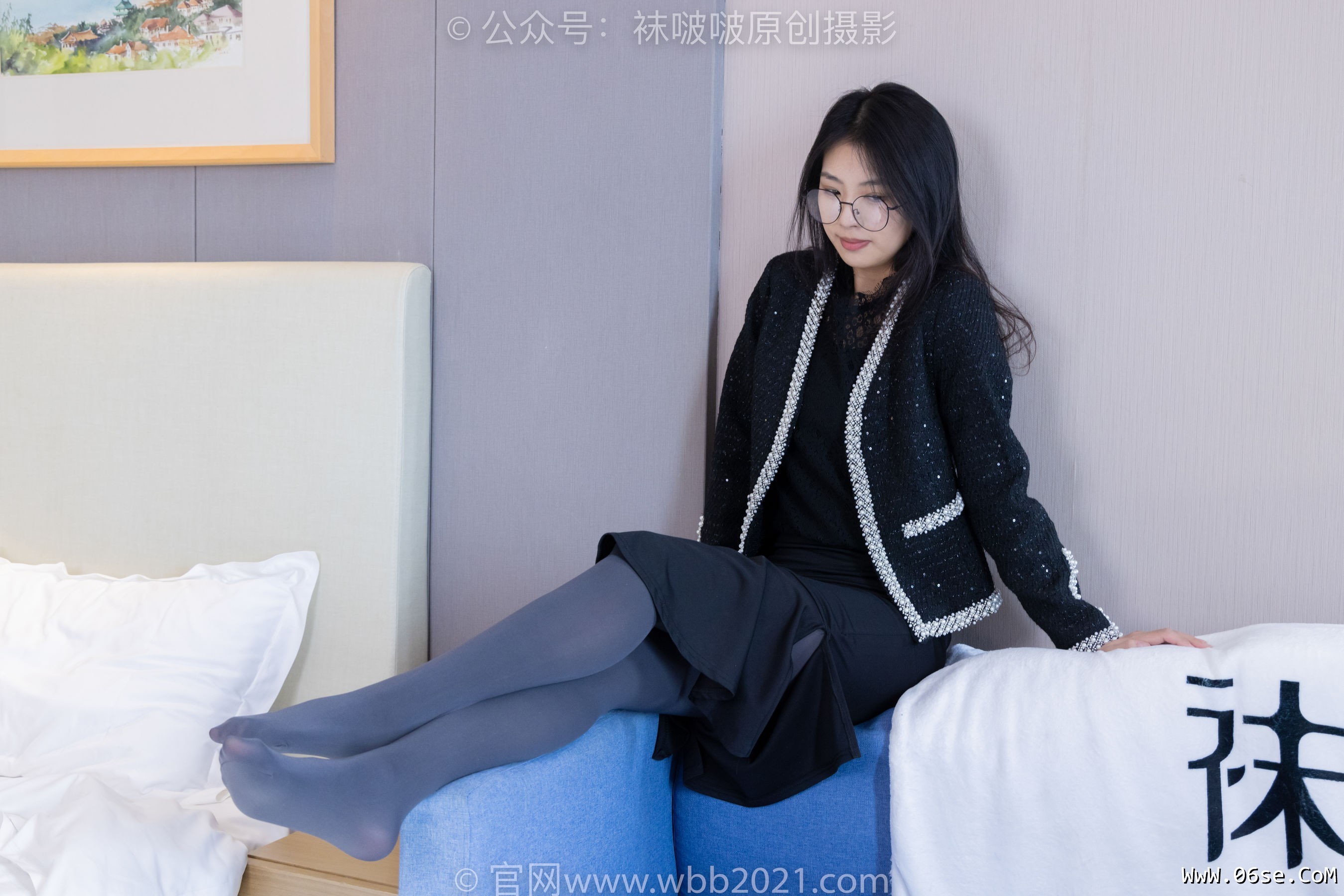 图片[146]-BoBoSocks袜啵啵 No.378 奶油 -短靴、运动鞋、厚黑丝、厚灰丝[190P]-六色网