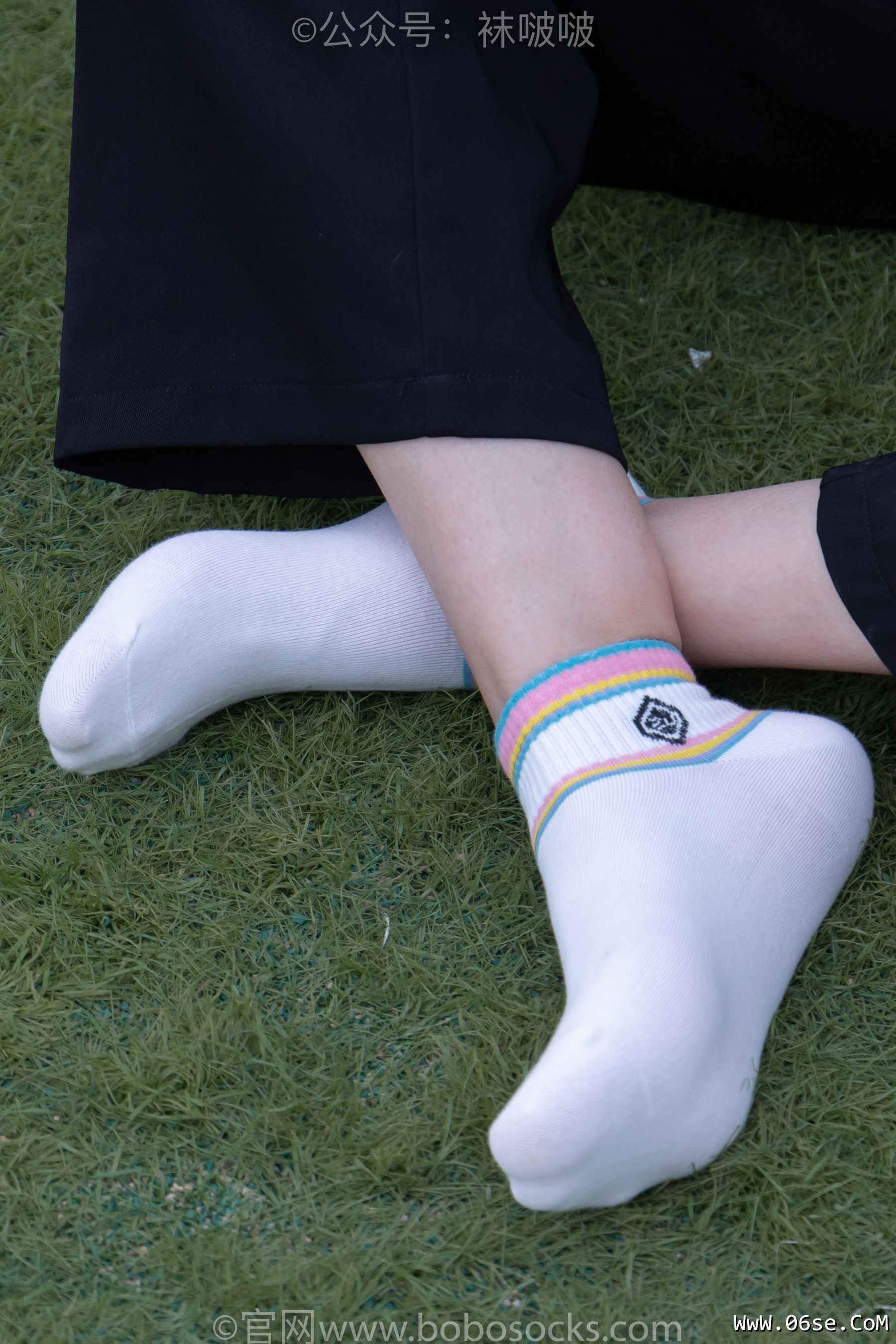 图片[56]-BoBoSocks袜啵啵 No.021 泡芙-板鞋、白棉袜、裸足[131P]-六色网