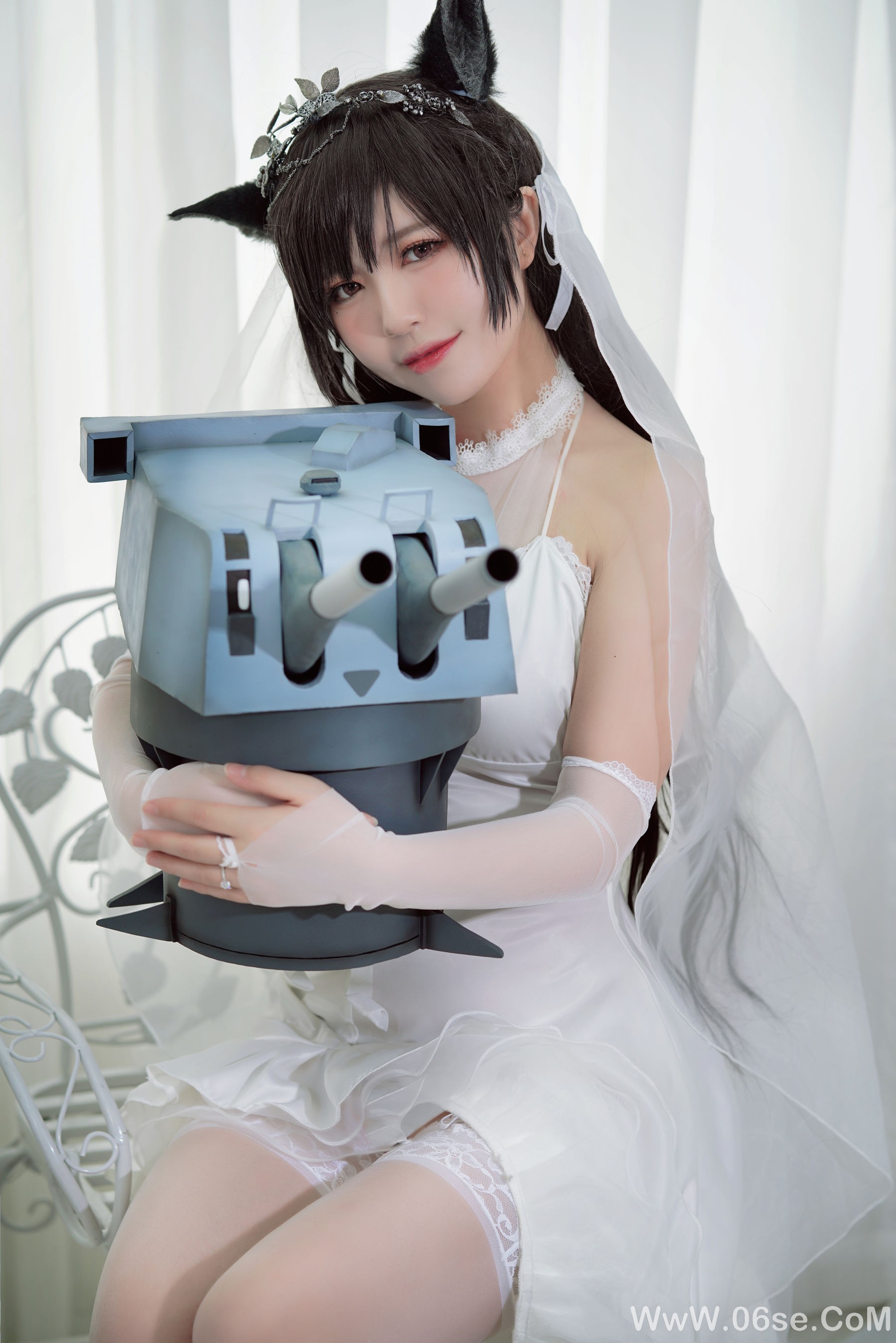 图片[25]-半半子 爱宕花嫁[30P]-六色网