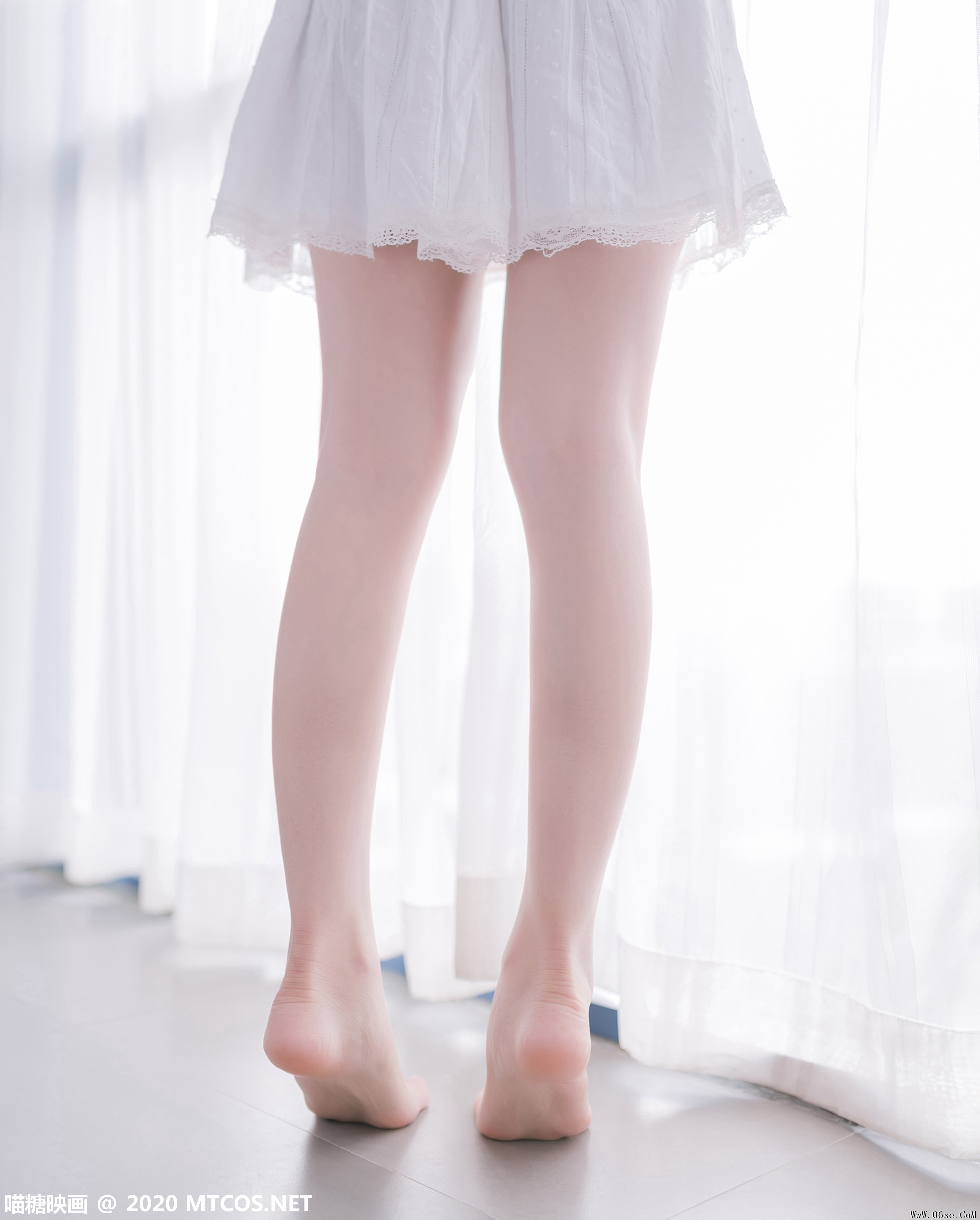 图片[8]-喵糖映画 VOL.177 白裙少女[47P／233M]-六色网