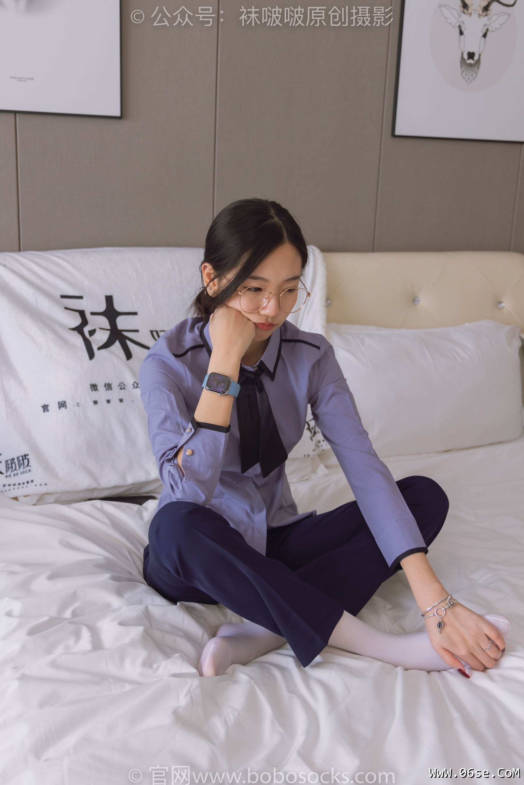 图片[121]-BoBoSocks袜啵啵 No.178 小甜豆-高跟鞋、厚白丝、ol风裤里丝[140P]-六色网