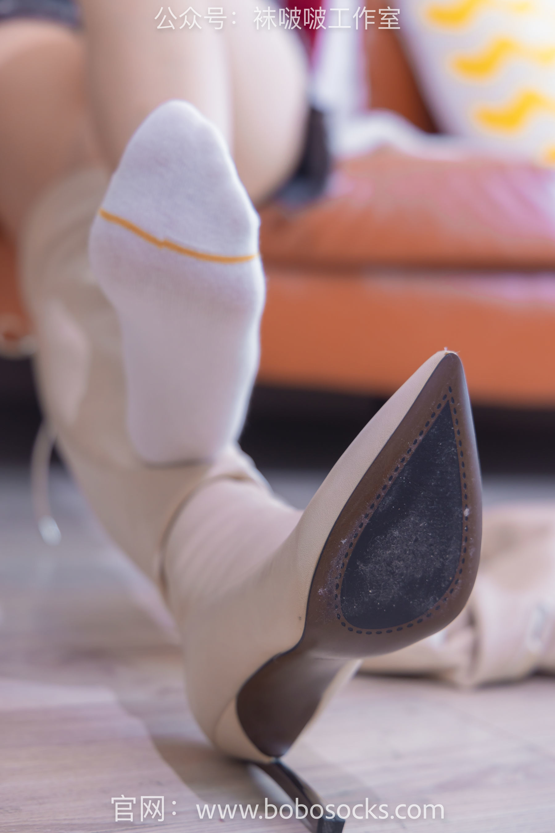 图片[167]-BoBoSocks袜啵啵 No.120 小甜豆-高跟长靴、白棉袜、裸足[170P]-六色网