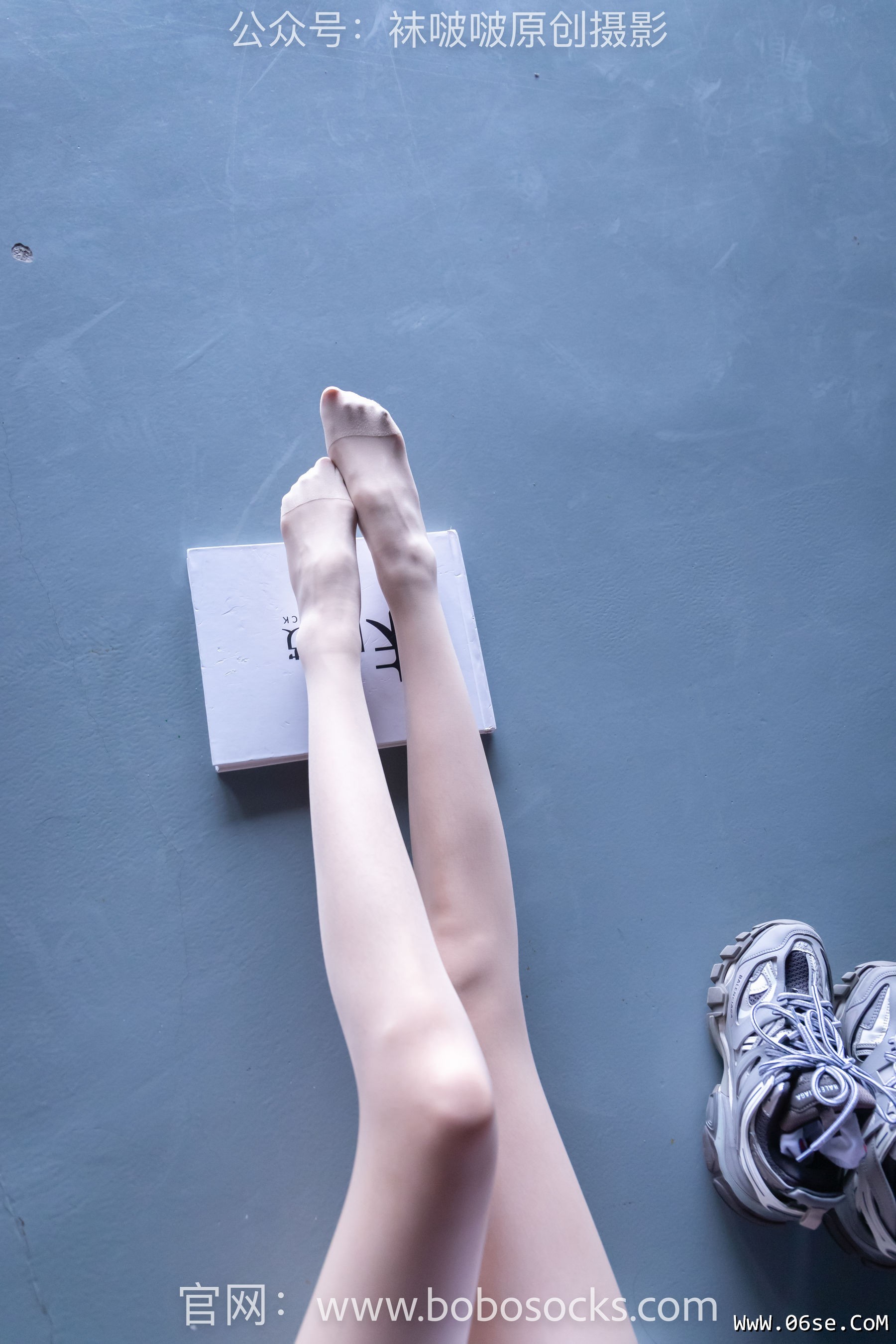 图片[122]-BoBoSocks袜啵啵 积分限定作品010 稚予-巴黎世家运动鞋、白棉袜、肉丝[144P]-六色网