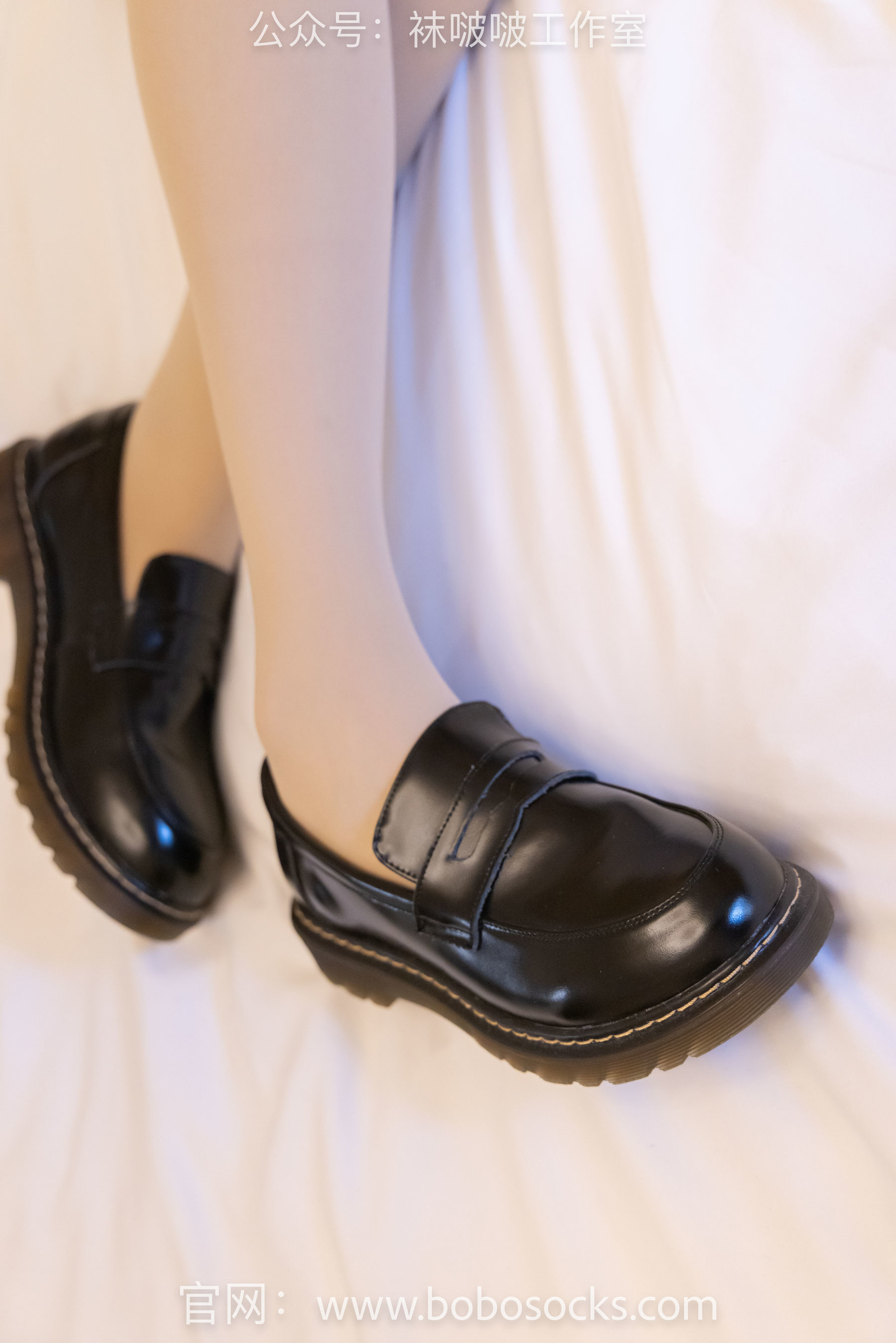 图片[65]-BoBoSocks袜啵啵 No.117 小甜豆-黑皮鞋、厚肉丝[135P]-六色网