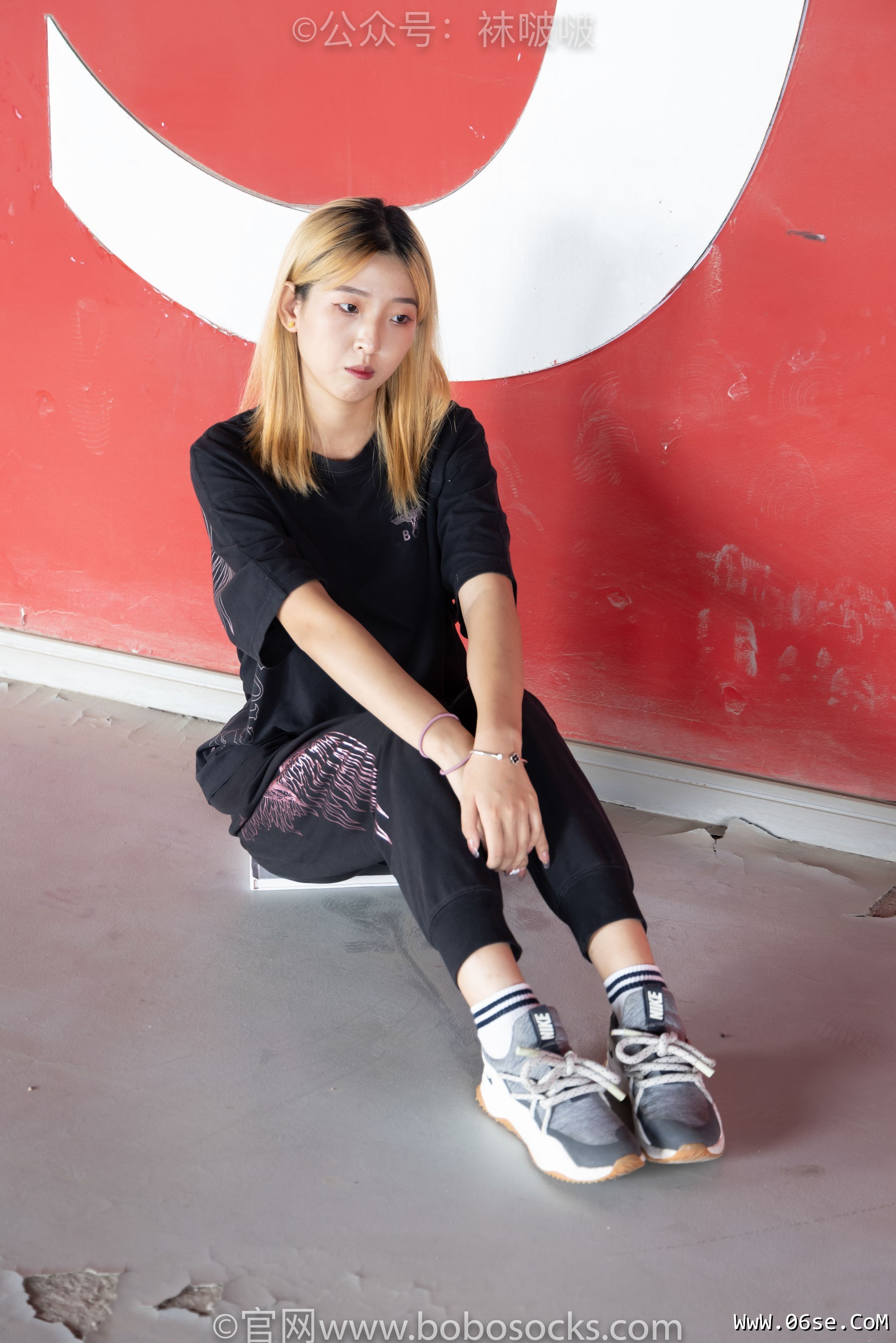 图片[26]-BoBoSocks袜啵啵 No.018 木木-运动鞋、白棉袜、裸足[136P]-六色网