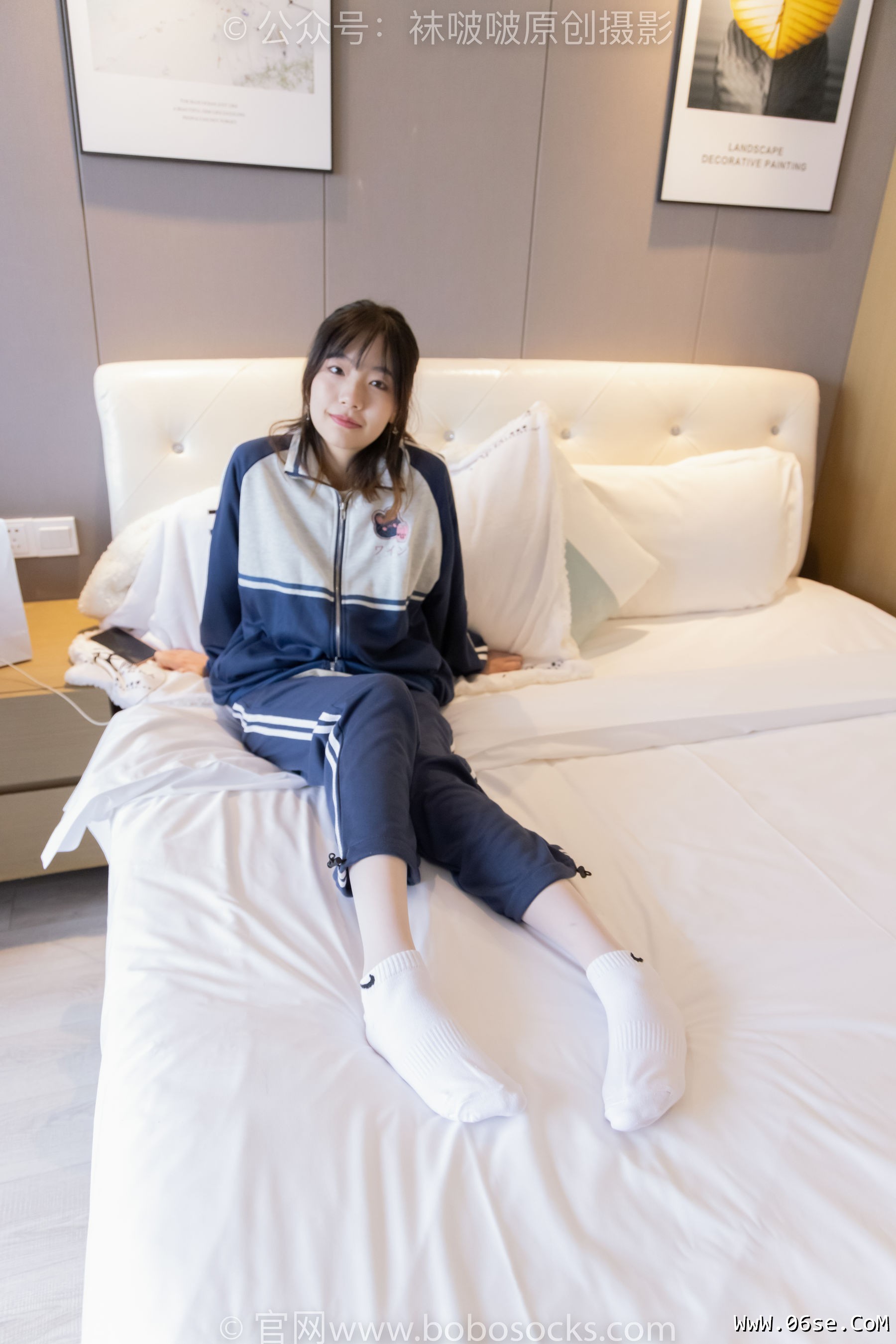 图片[102]-BoBoSocks袜啵啵 No.226 小甜豆-运动鞋、白棉袜、白丝[140P]-六色网