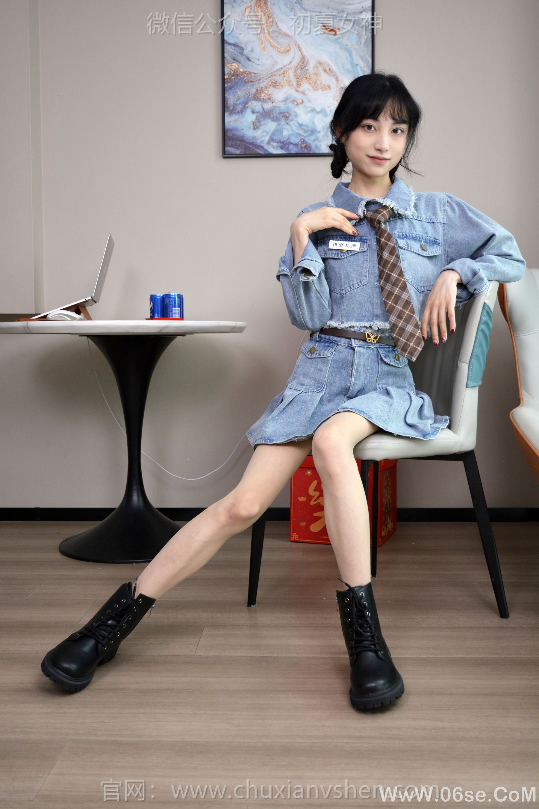 图片[42]-初夏女神 No.247 柒柒 浪漫牛仔[140P]-六色网