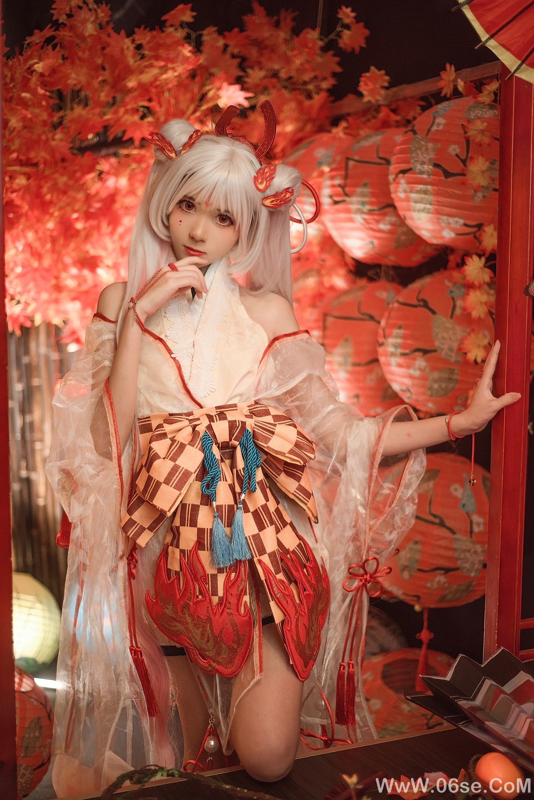 图片[2]-动漫博主南桃Momoko 不知火和服[13P]-六色网