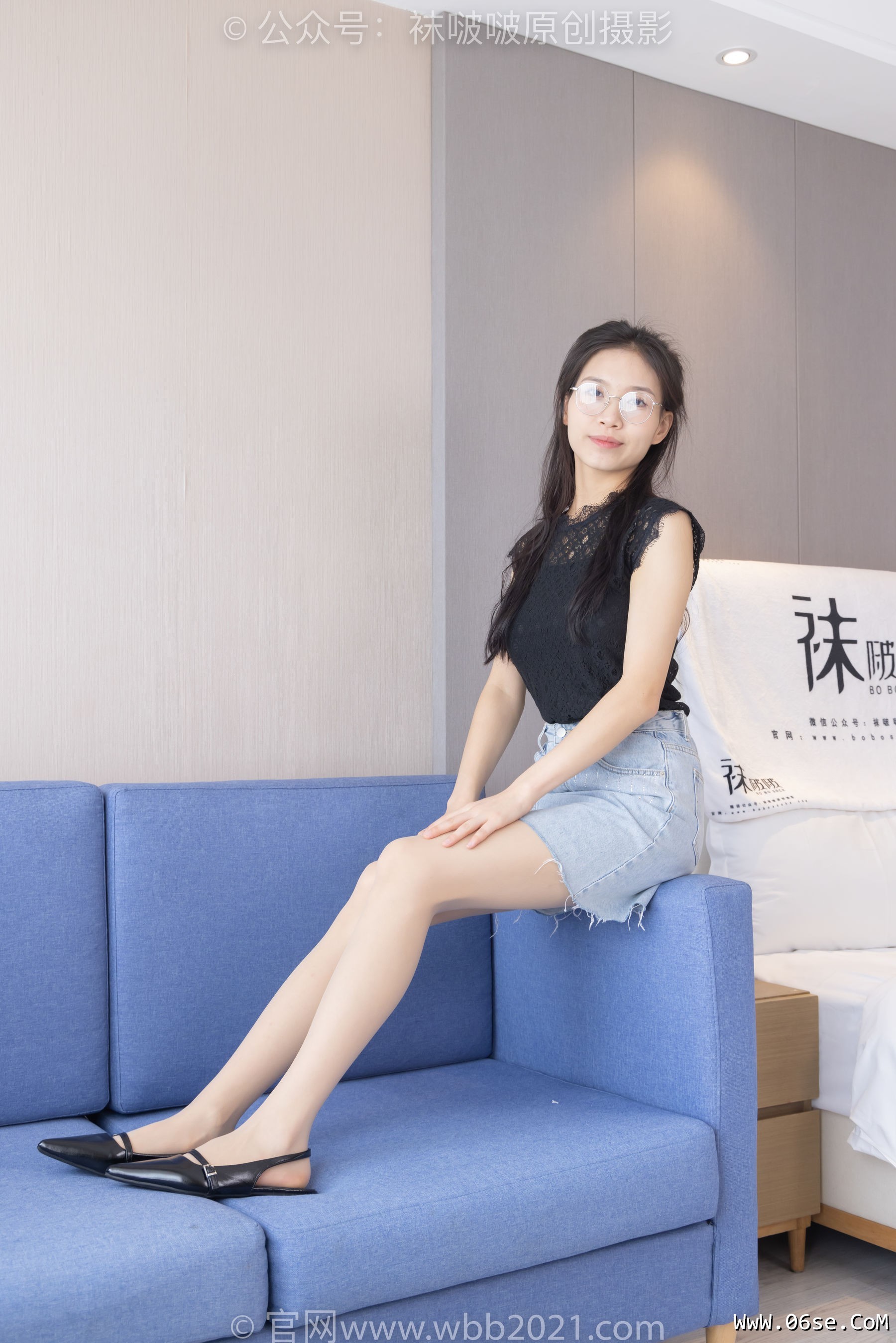 图片[130]-BoBoSocks袜啵啵 No.380 芝士 -高跟凉鞋、平底鞋、肉丝、肉丝[150P]-六色网