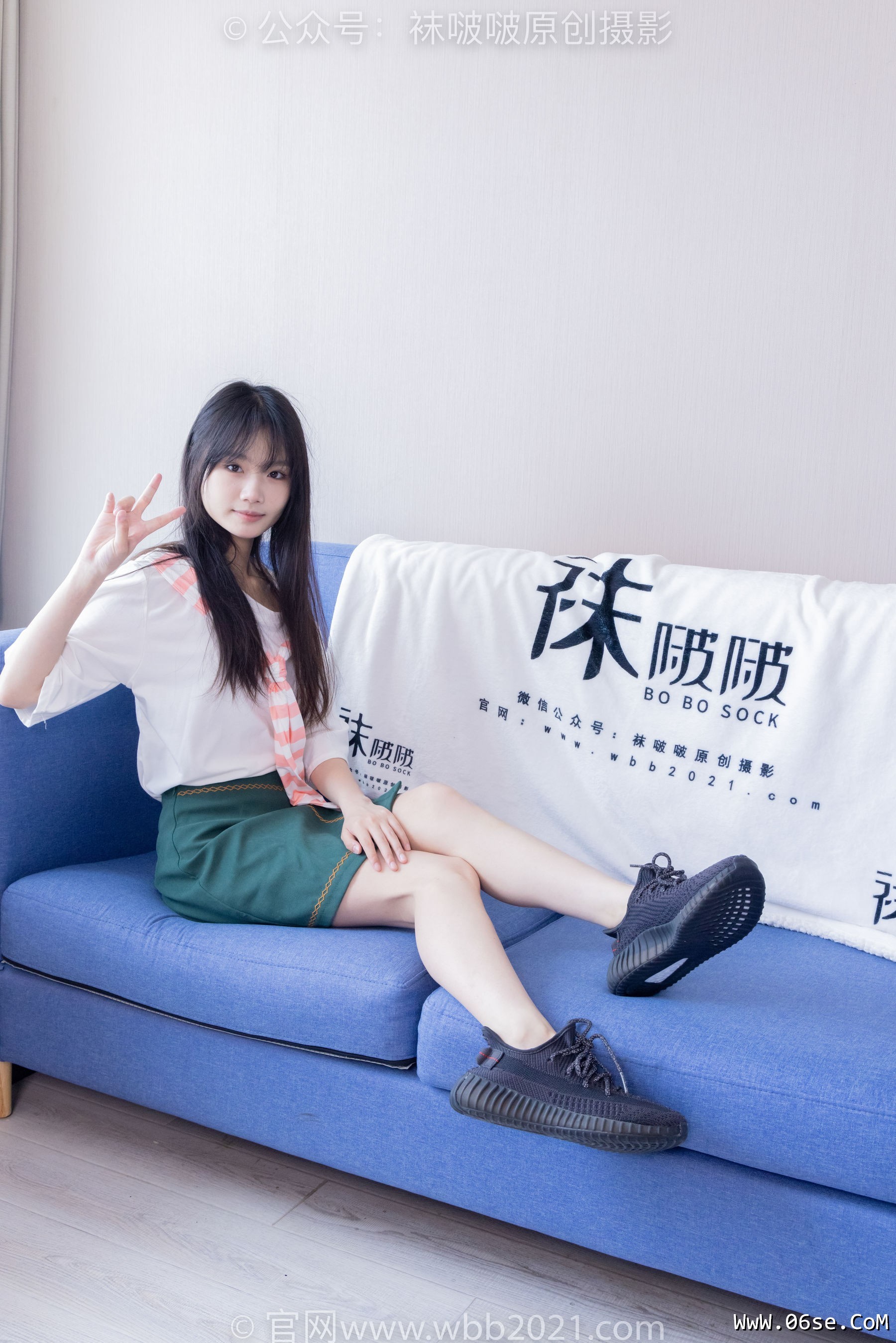 图片[17]-BoBoSocks袜啵啵 No.394 甜甜圈 -运动鞋、白船袜、裸足、裸足[140P]-六色网