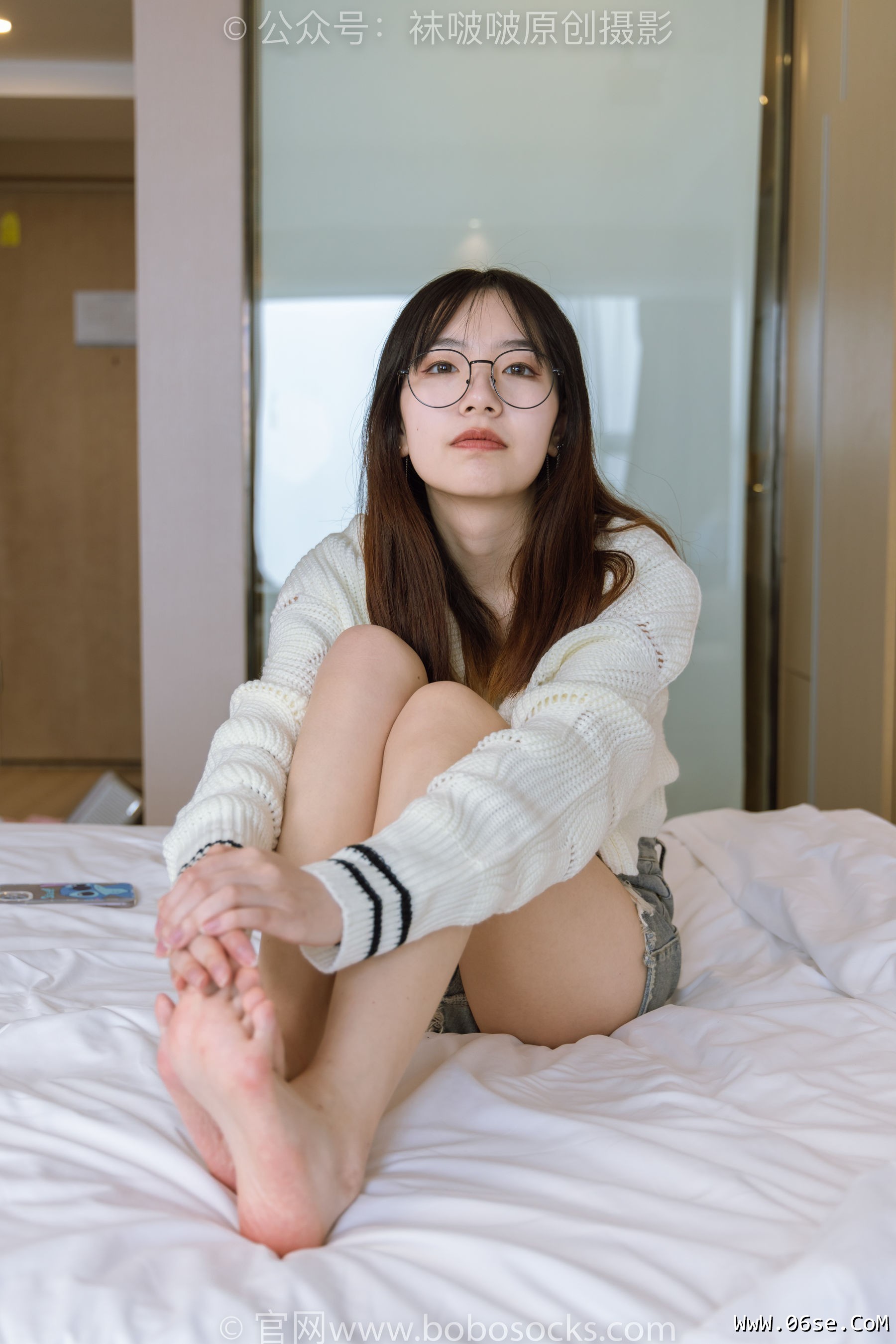 图片[81]-BoBoSocks袜啵啵 No.222 小甜豆-长靴、白棉袜、裸足[180P]-六色网