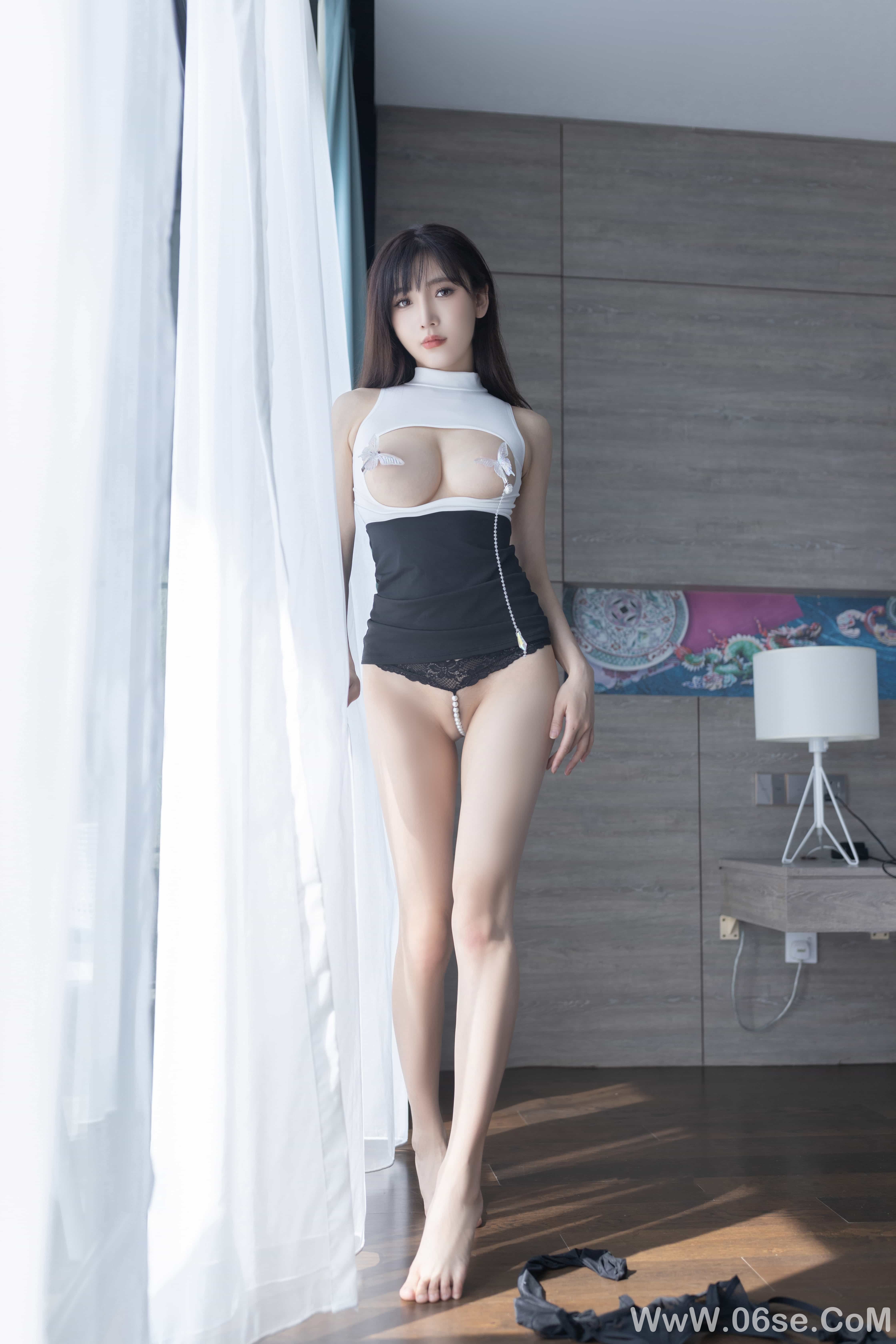 图片[85]-陆萱萱 – 口罩主题[90P]-六色网