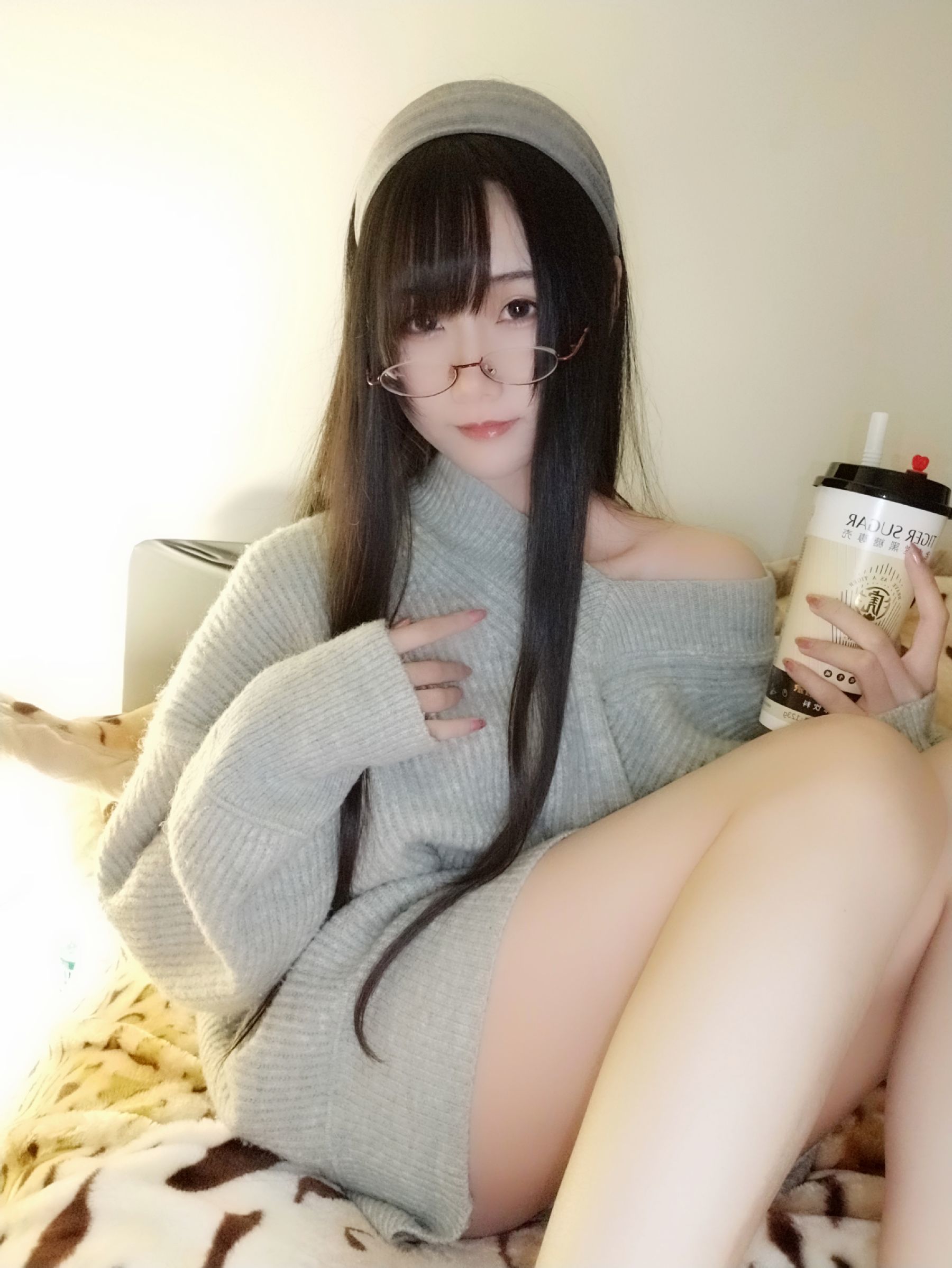 图片[2]-动漫博主曉美媽 奶茶小姐[11P]-六色网