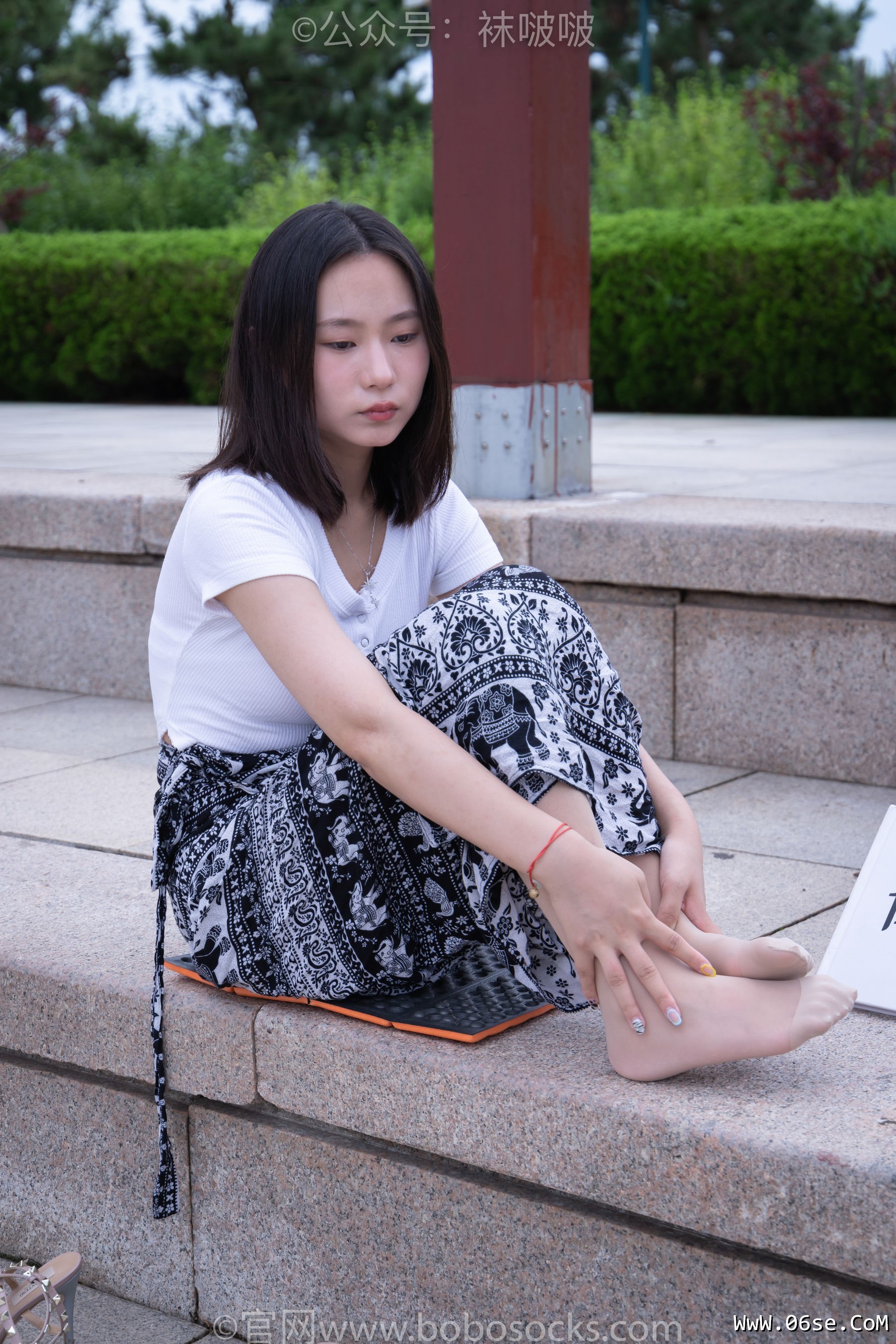 图片[131]-BoBoSocks袜啵啵 No.014 思思-华伦天奴高跟鞋、肉丝[140P]-六色网