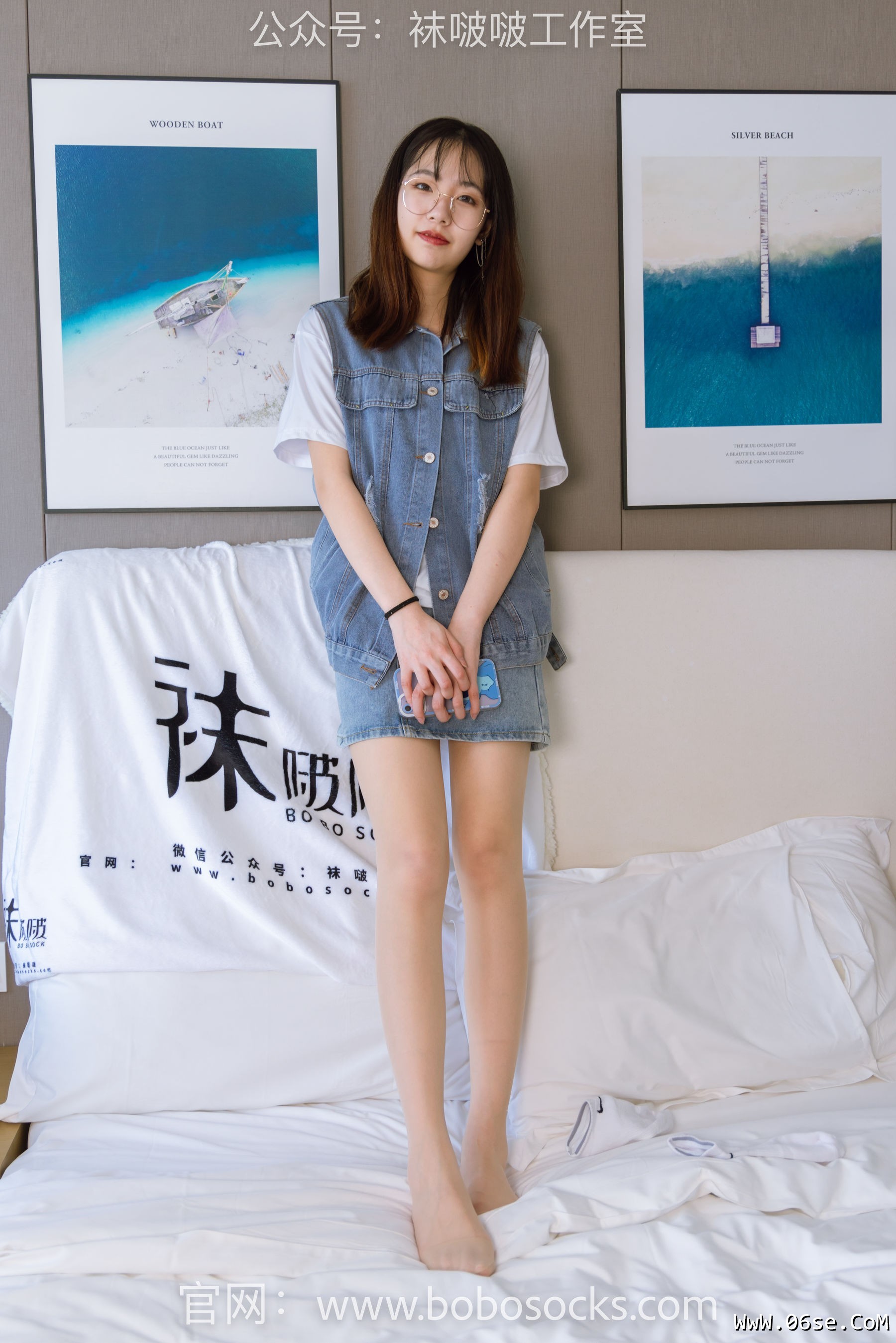 图片[30]-BoBoSocks袜啵啵 No.123 小甜豆-板鞋、白棉袜、肉丝[140P]-六色网
