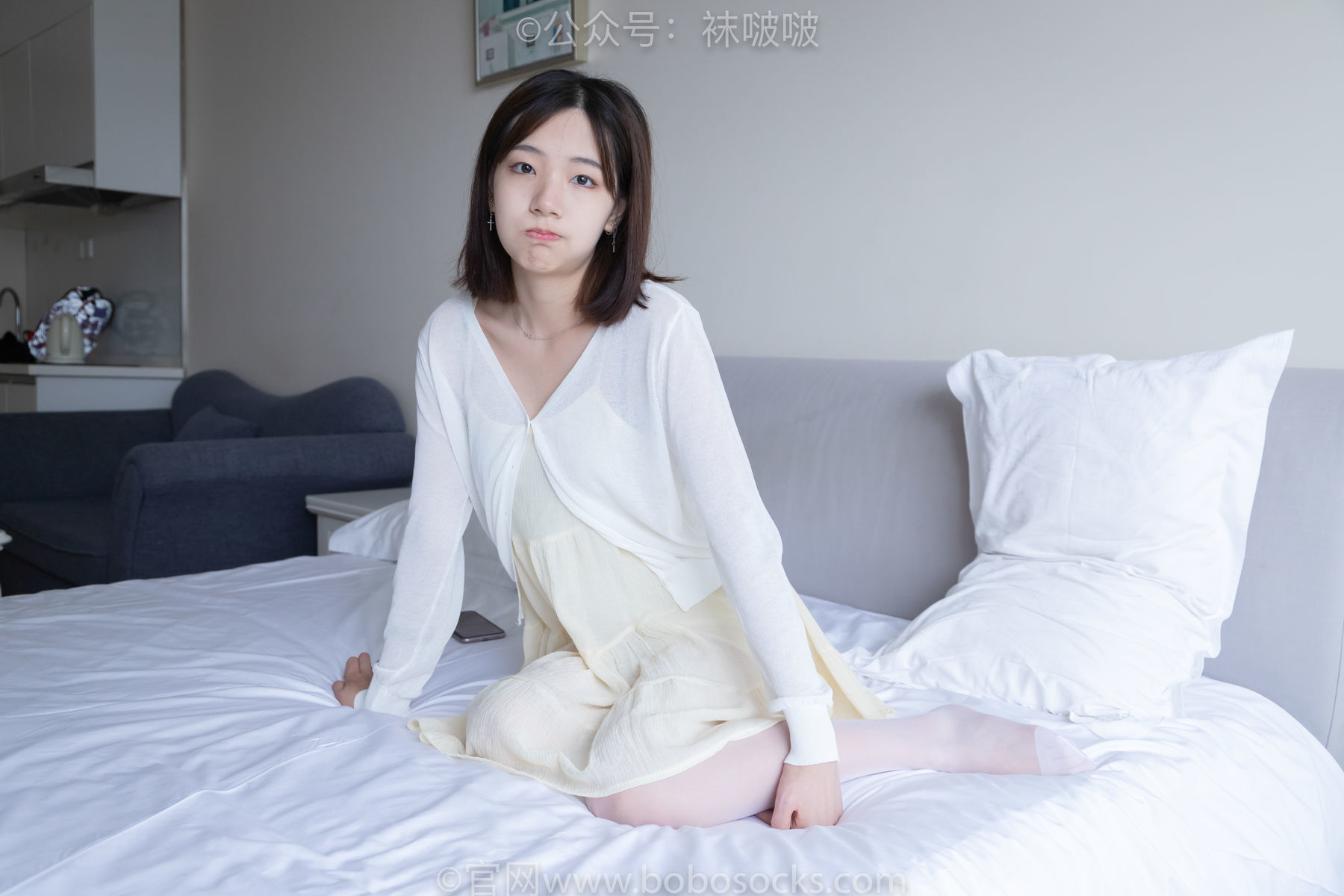 图片[85]-BoBoSocks袜啵啵 No.005 小甜豆-帆布鞋、薄白丝[133P]-六色网